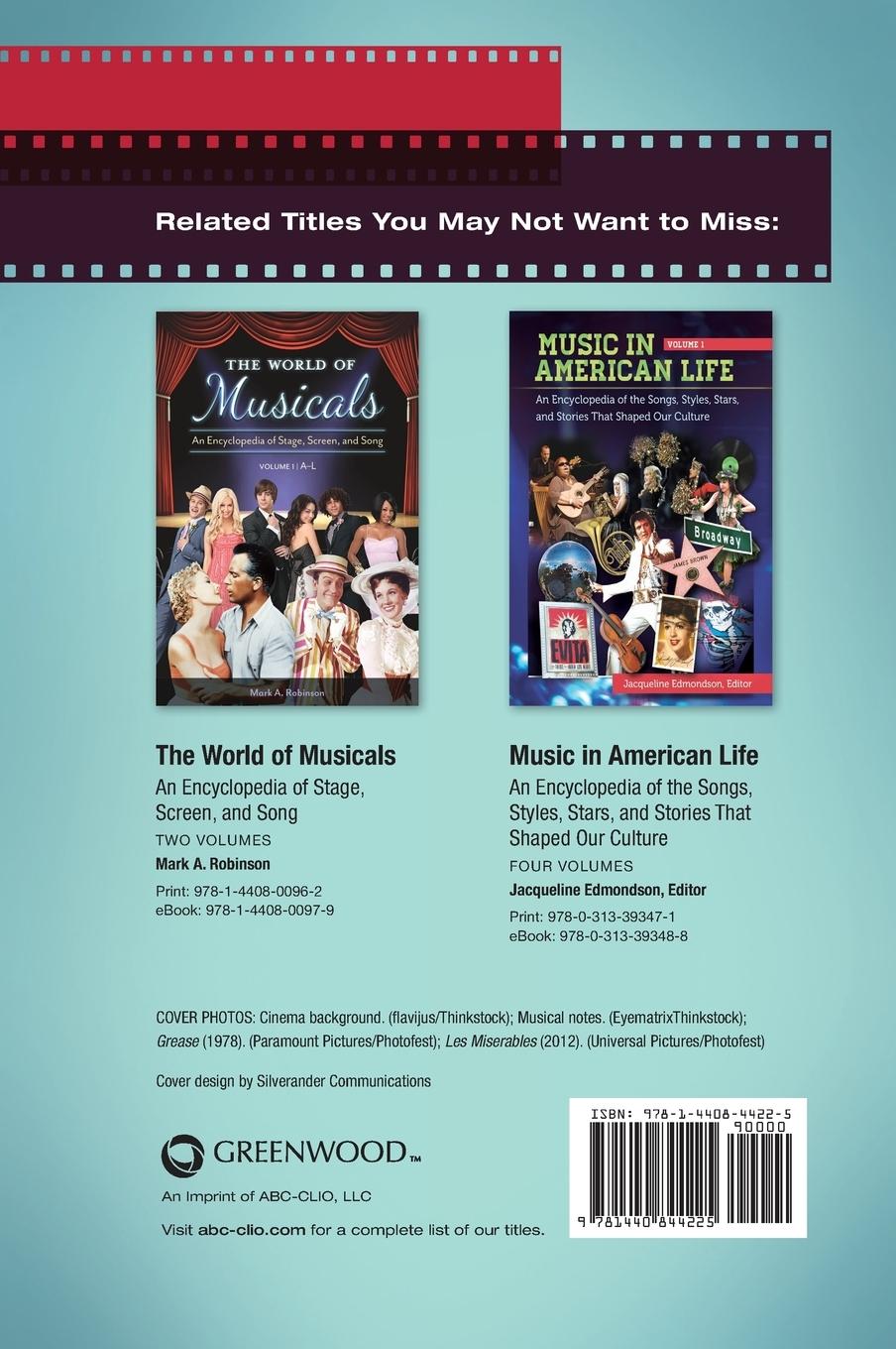 Rückseitencover Musicals in Film