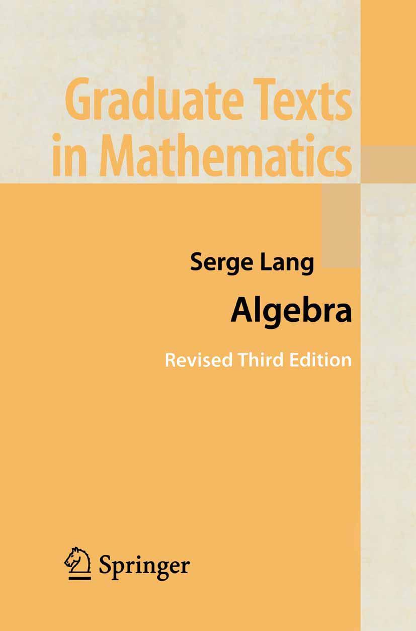Vorderes Coverbild Algebra