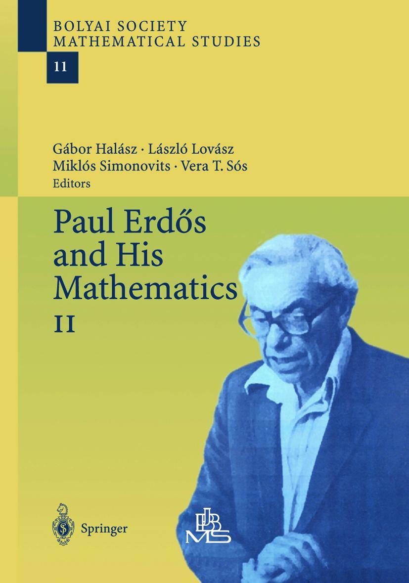 Vorderes Coverbild Paul Erdös and His Mathematics