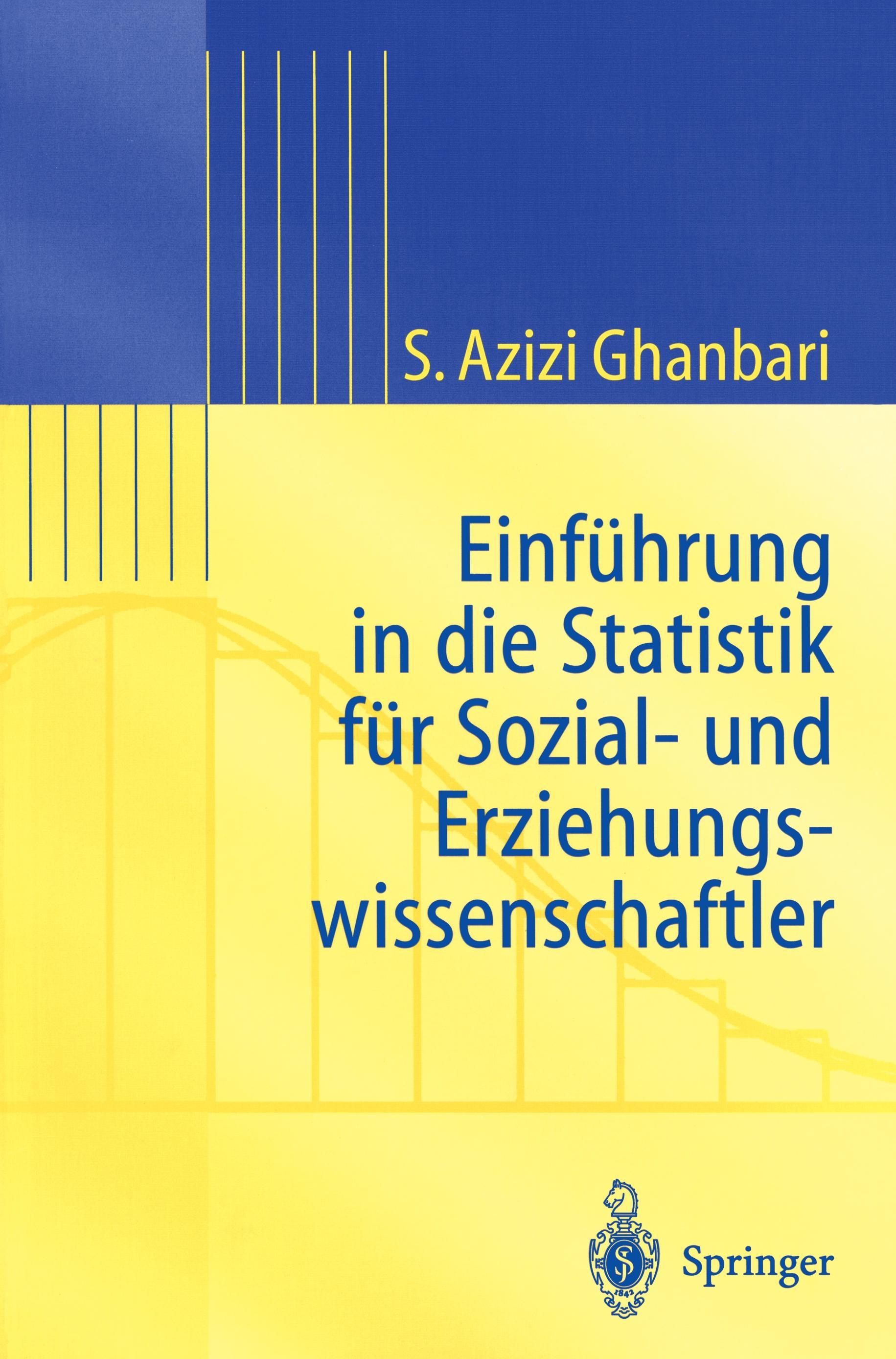 Vorderes Coverbild Einführung in Die Statistik für Sozial- Und Erziehungs-wissenschaftler