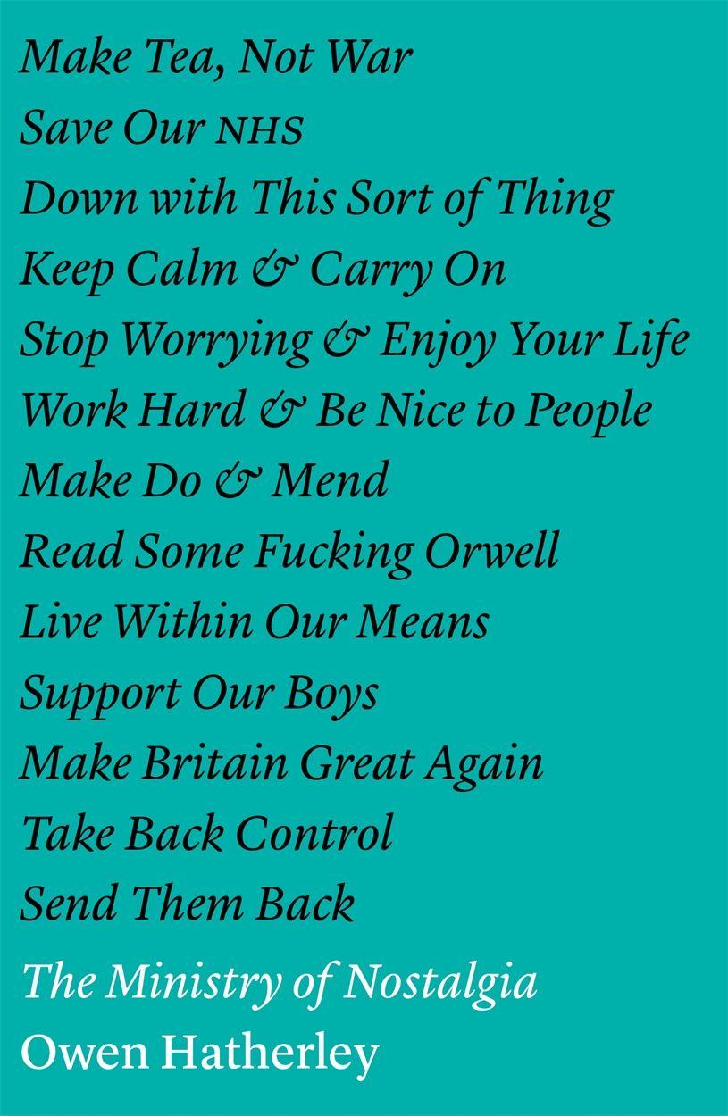 Vorderes Coverbild The Ministry of Nostalgia