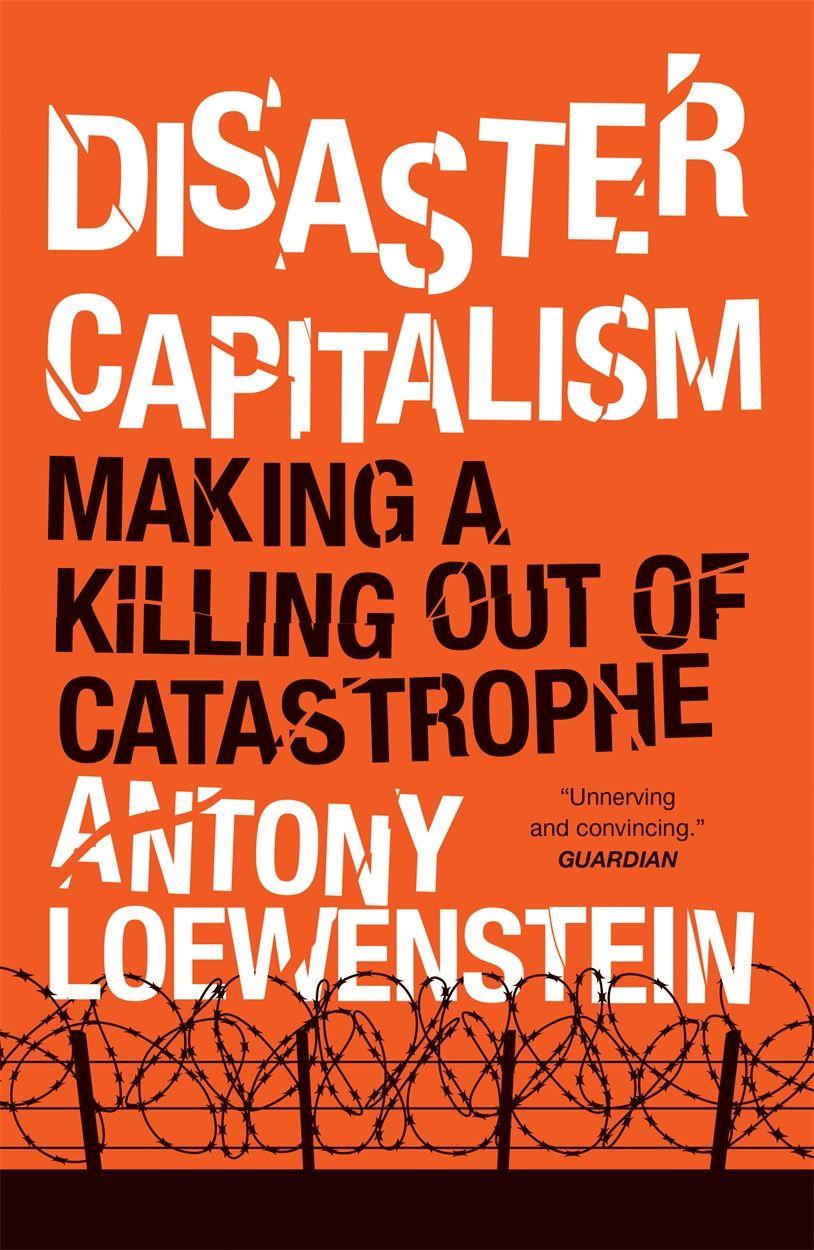 Vorderes Coverbild Disaster Capitalism