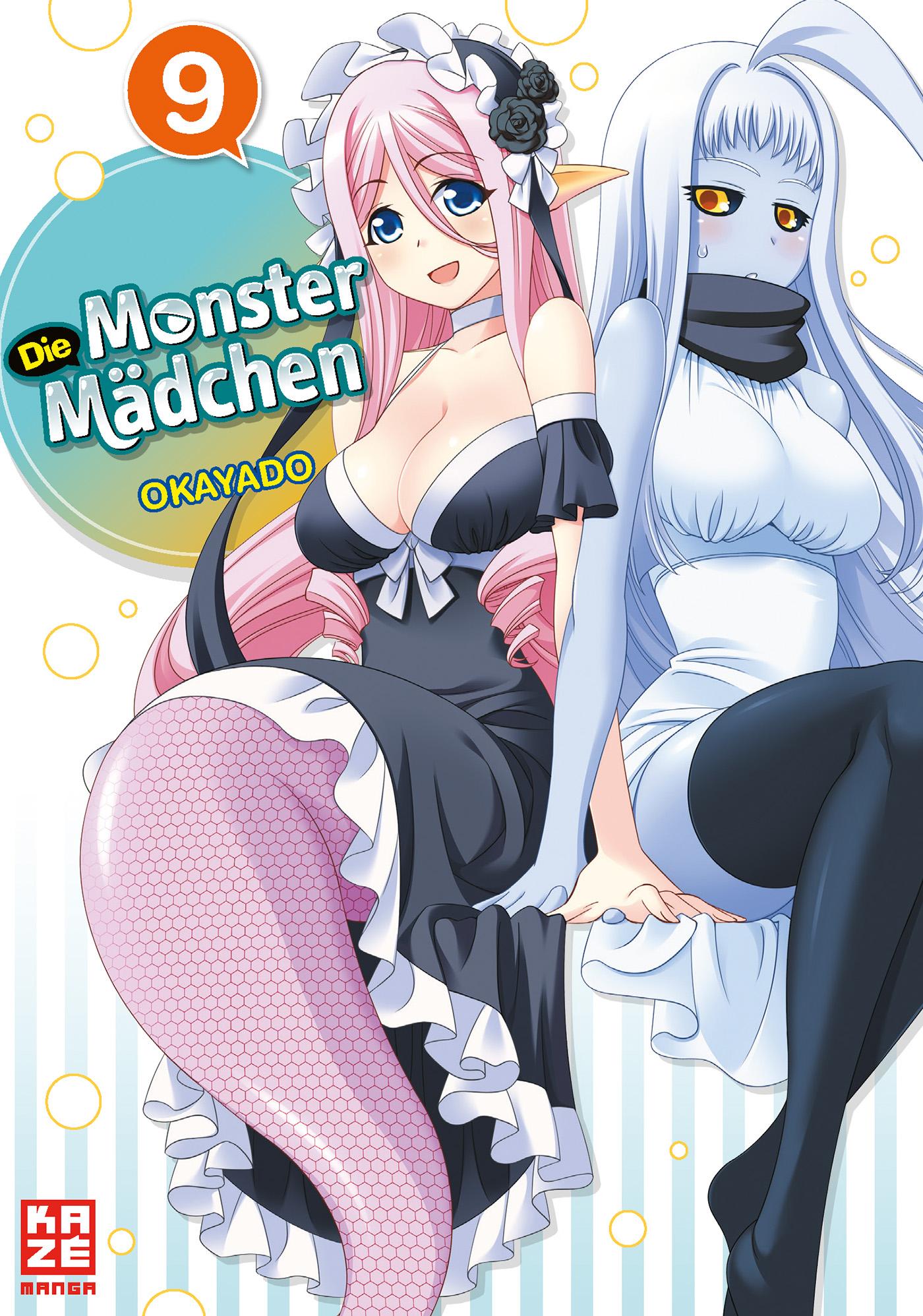 Vorderes Coverbild Die Monster Mädchen 09