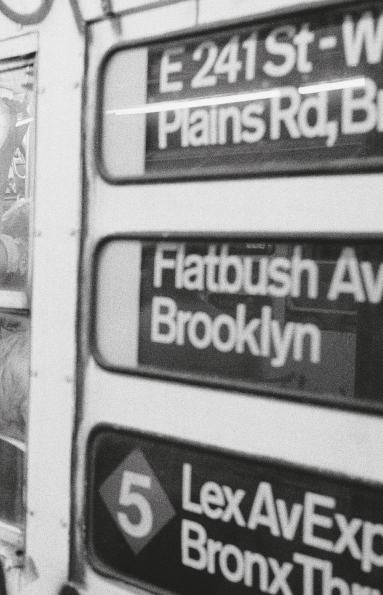 Vorderes Coverbild Brian Young: The Train NYC 1984