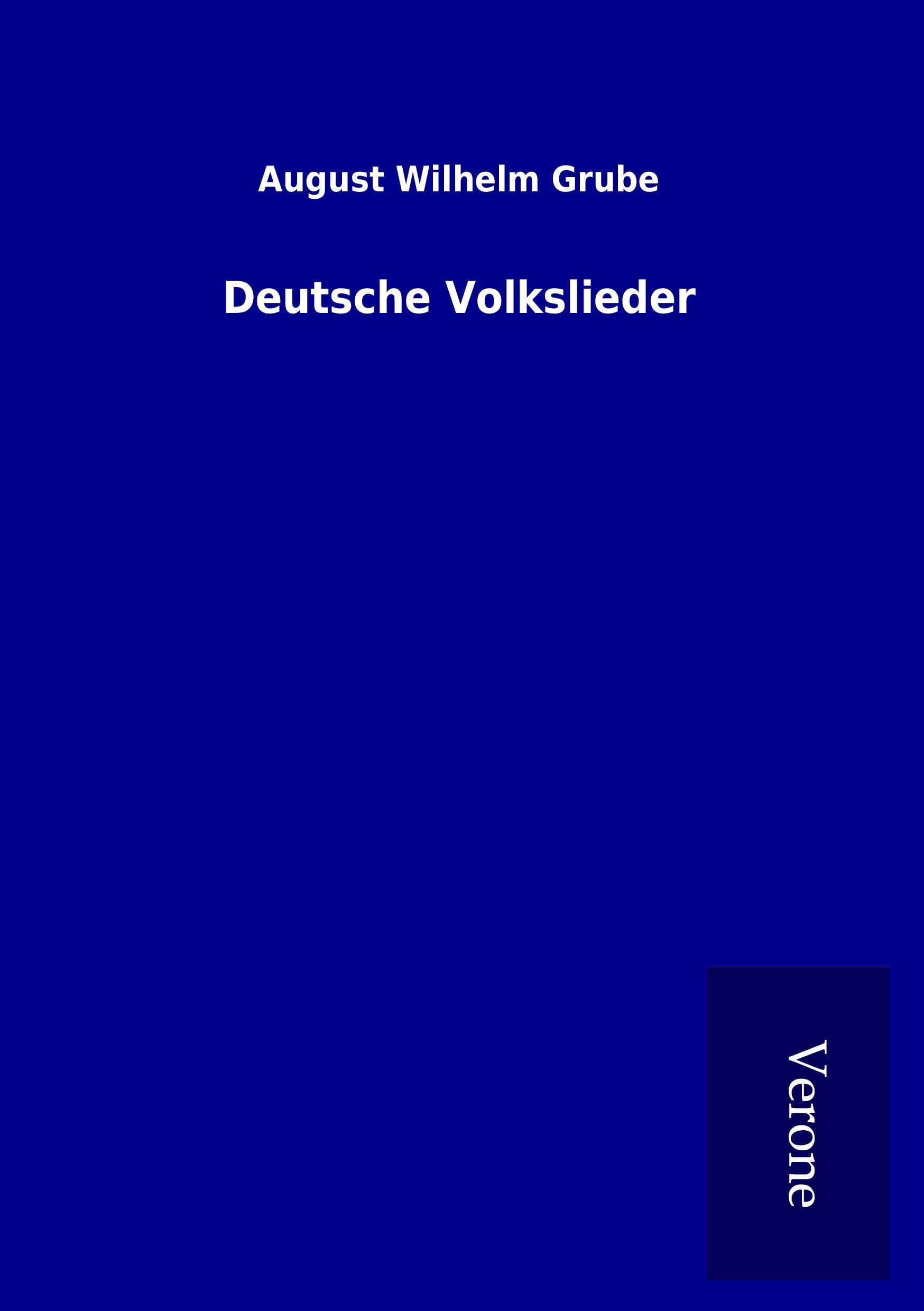 Vorderes Coverbild Deutsche Volkslieder