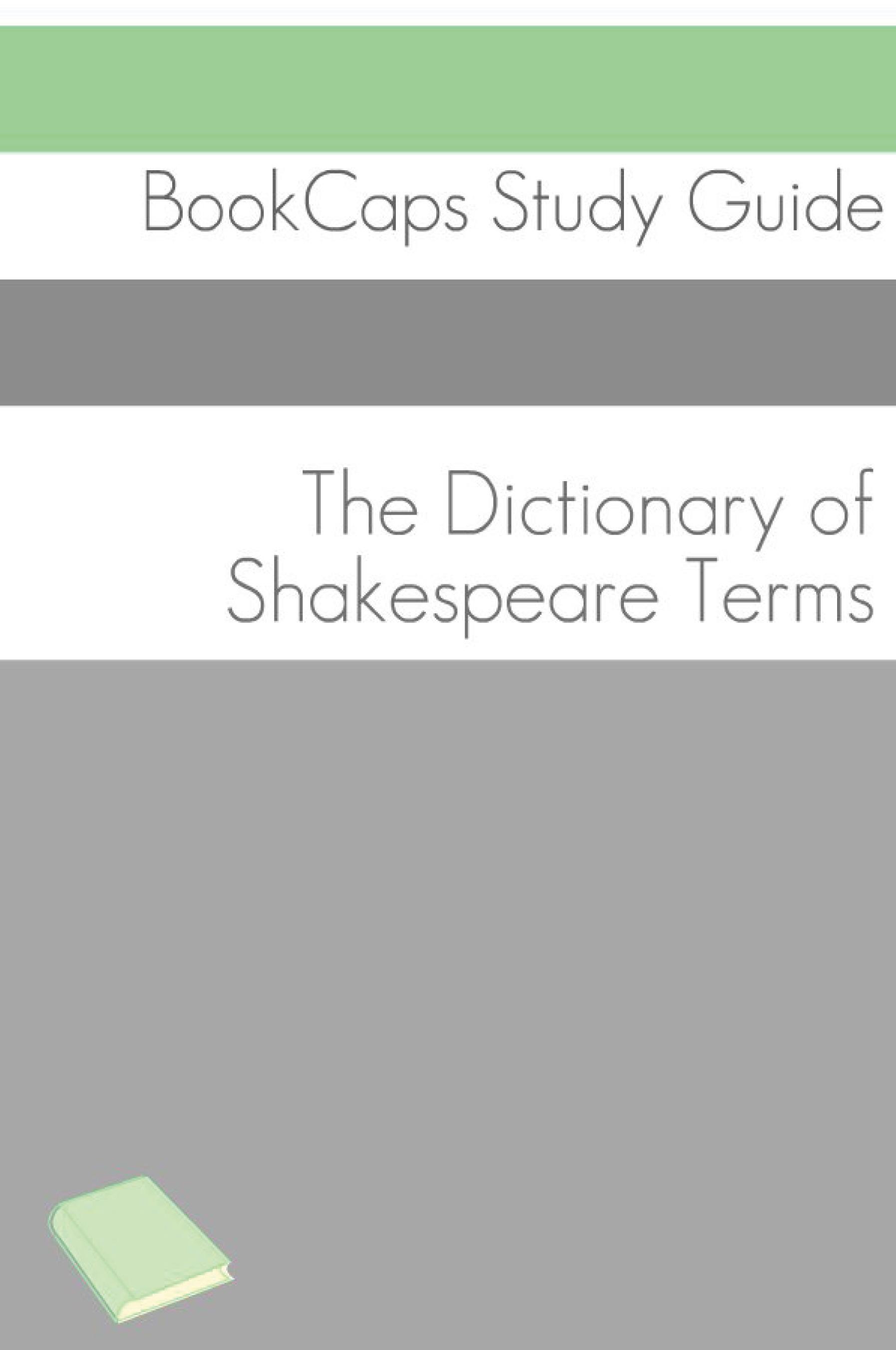 Vorderes Coverbild The Dictionary of Shakespeare Words