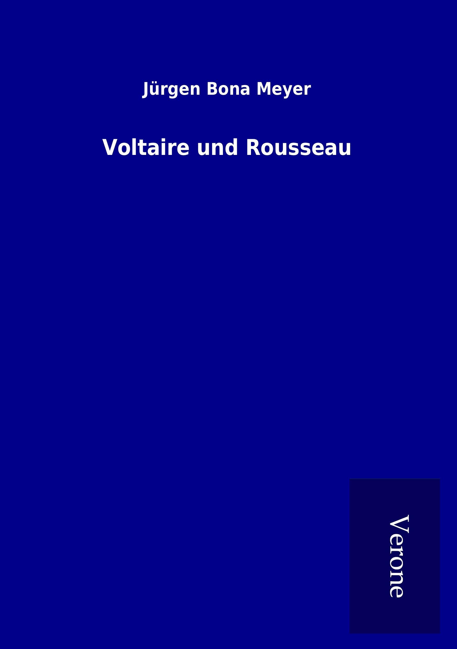 Vorderes Coverbild Voltaire und Rousseau