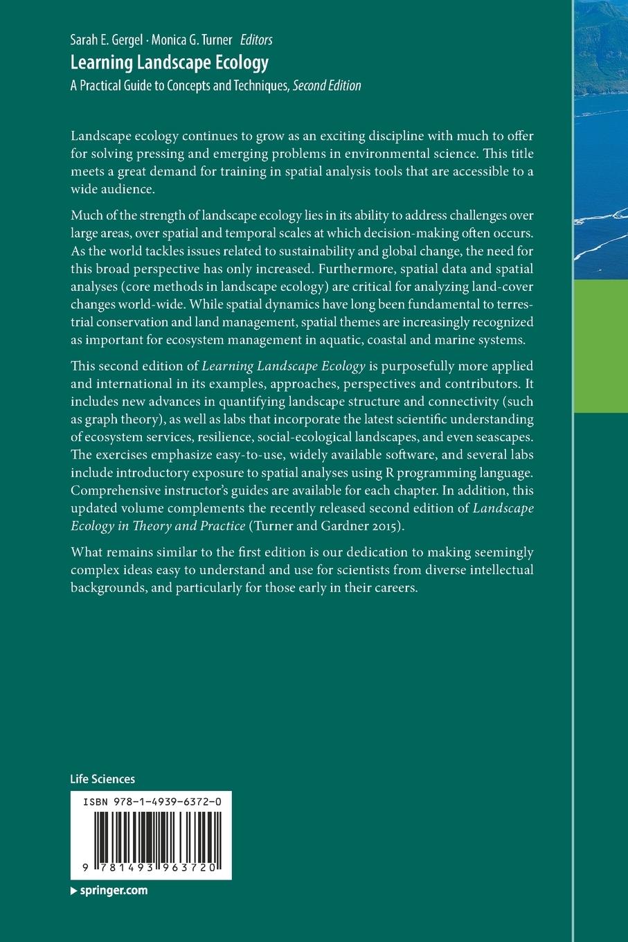 Rückseitencover Learning Landscape Ecology