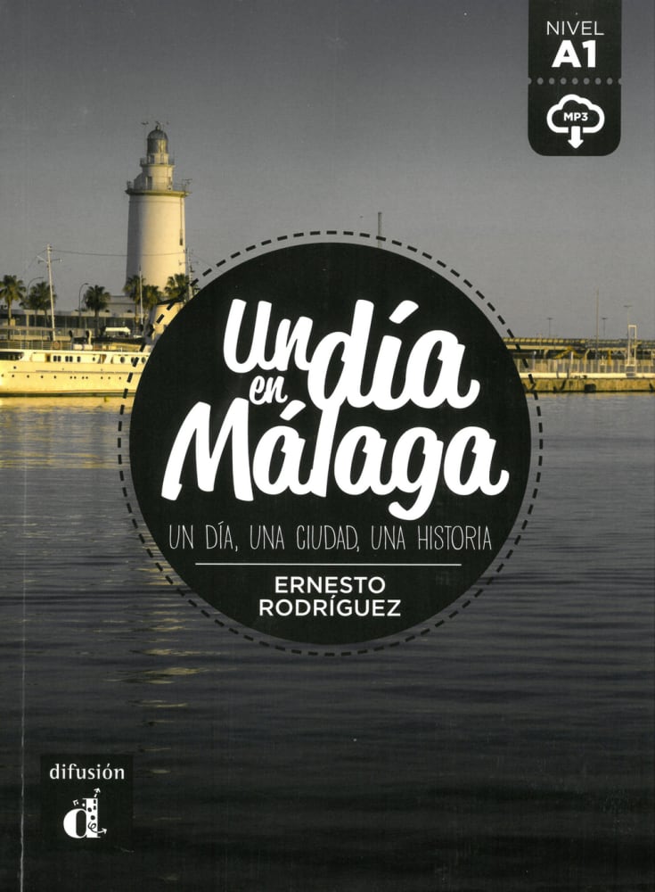 Vorderes Coverbild Un día en Málaga. Buch + Audio online