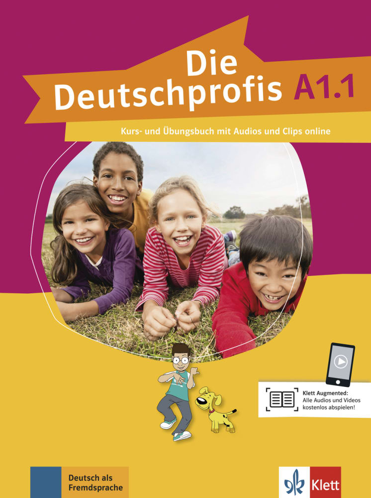 Vorderes Coverbild Die Deutschprofis A1.1. Kurs- und Übungsbuch mit Audios und Clips online