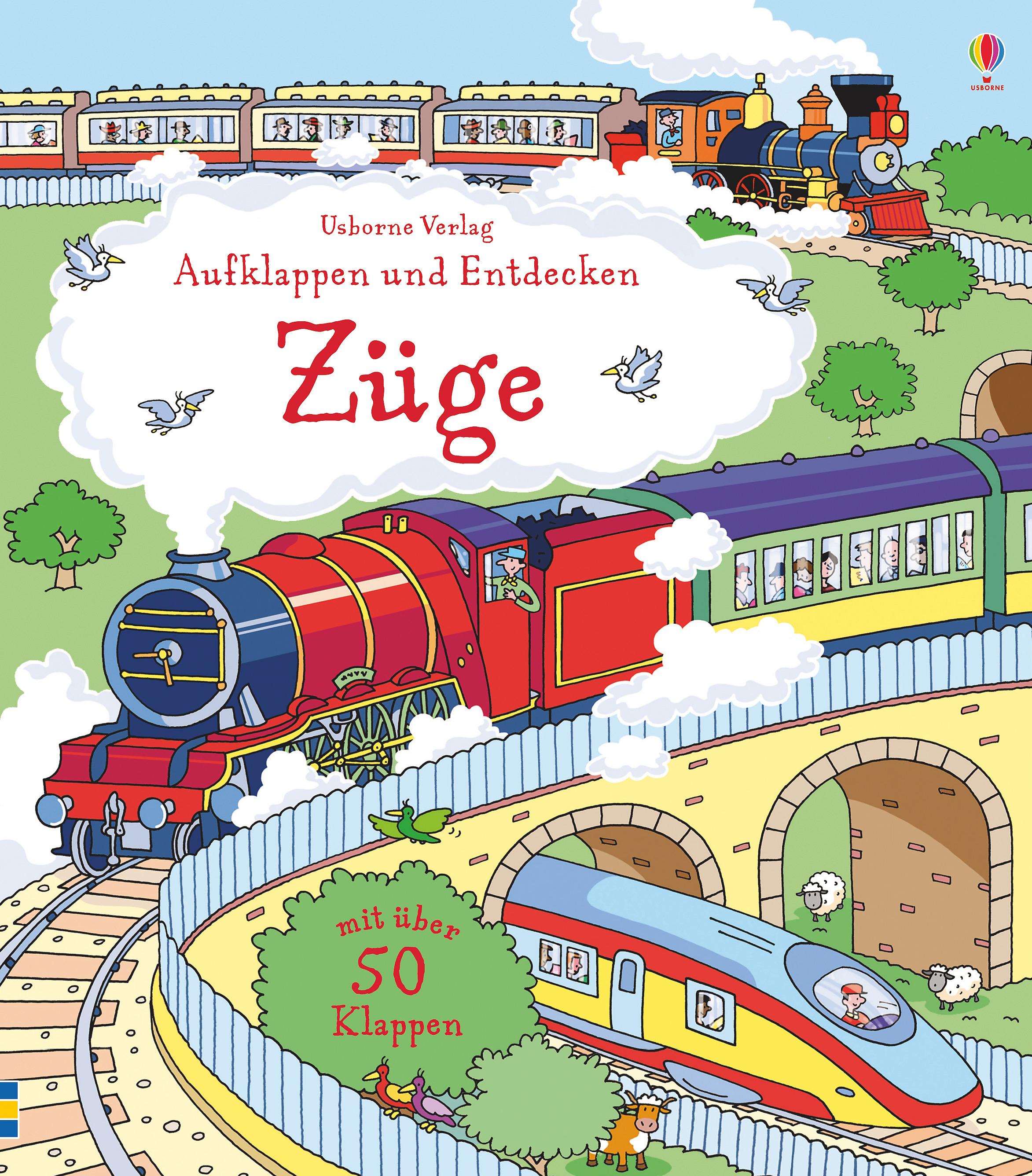 Vorderes Coverbild Aufklappen und Entdecken: Züge