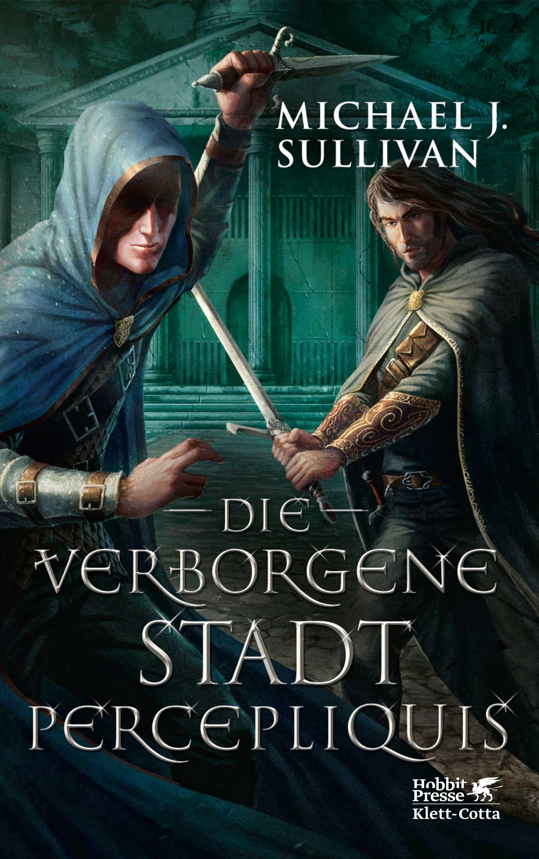 Vorderes Coverbild Die verborgene Stadt Percepliquis (Riyria, Bd. 6)