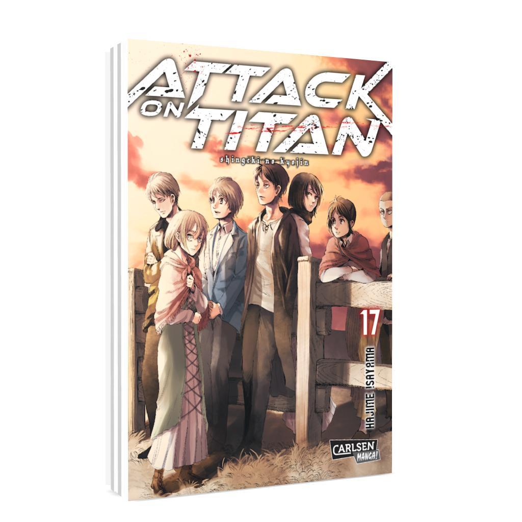 Beispielinhalt (Bild) Attack on Titan 17