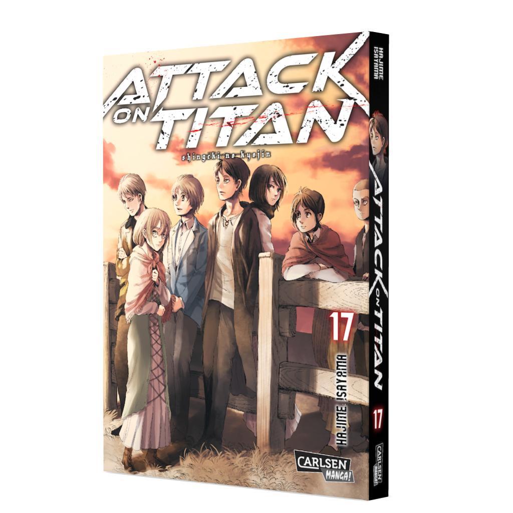 Beispielinhalt (Bild) Attack on Titan 17