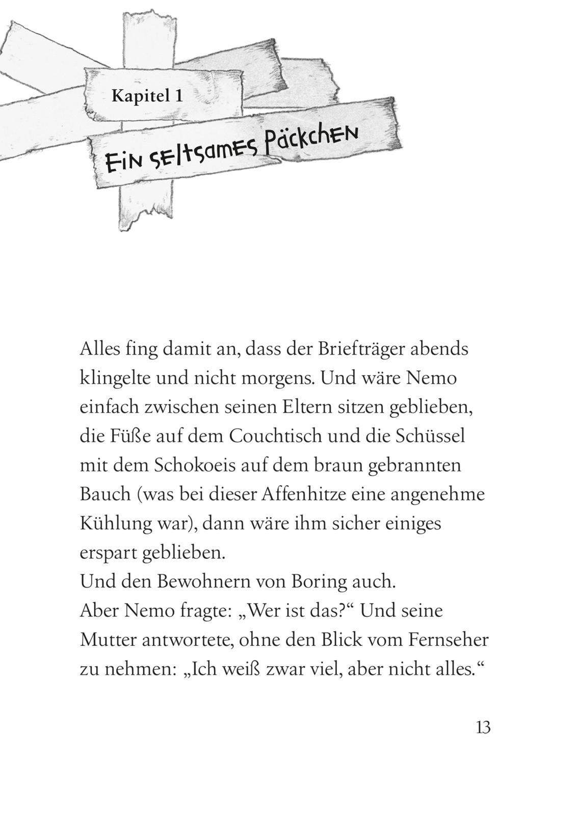 Beispielinhalt (Bild) Bitte nicht öffnen 1: Bissig!