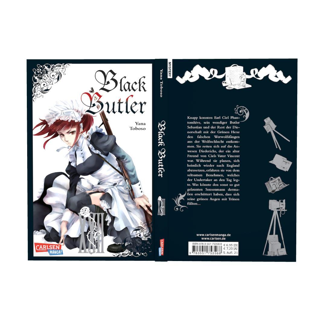 Beispielinhalt (Bild) Black Butler 22