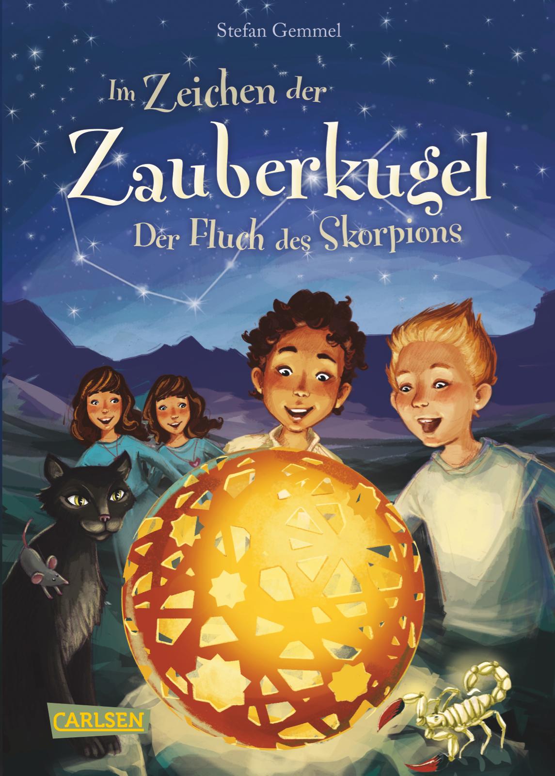 Vorderes Coverbild 2. Der Fluch des Skorpions