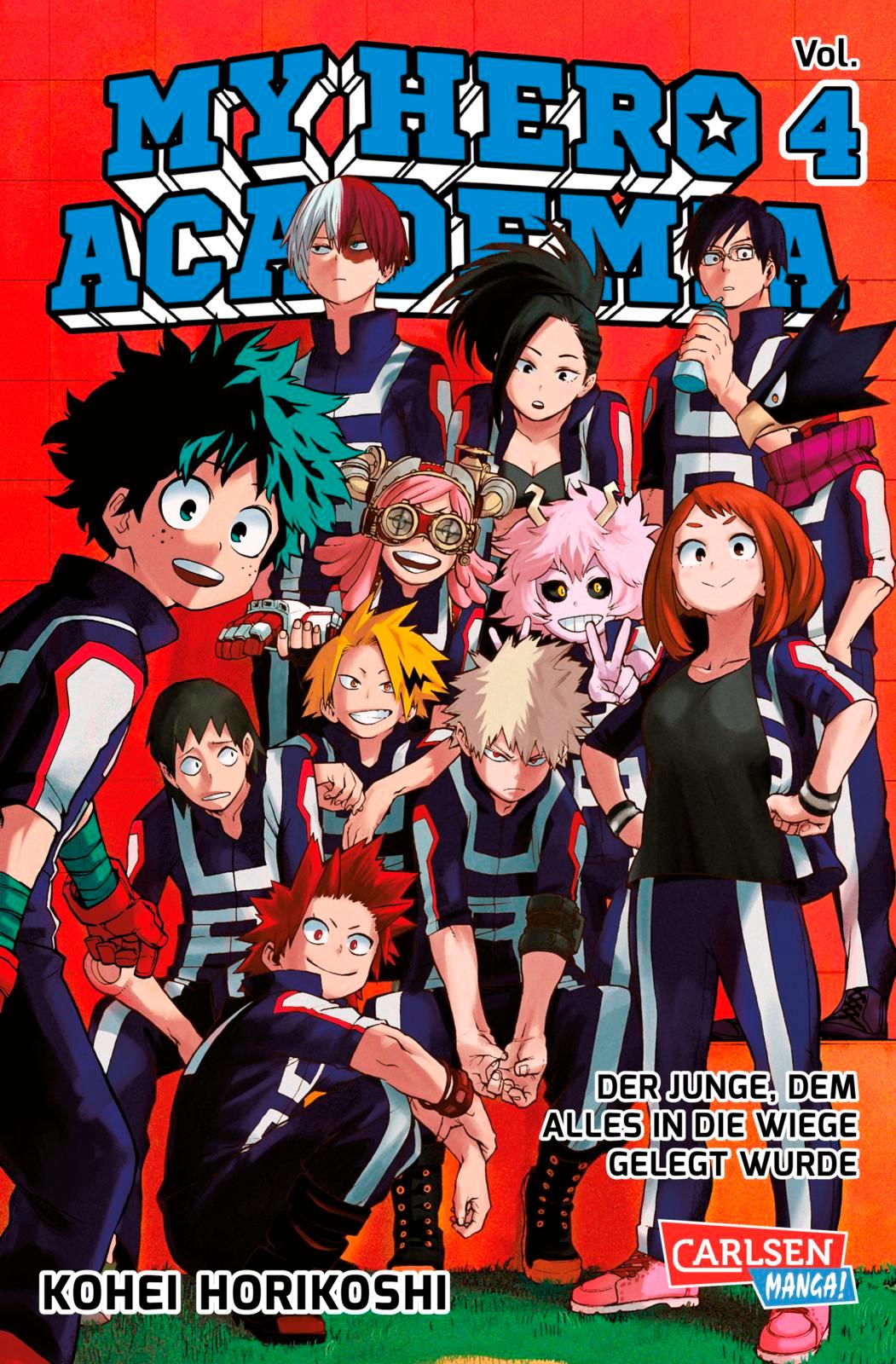 Vorderes Coverbild My Hero Academia 04