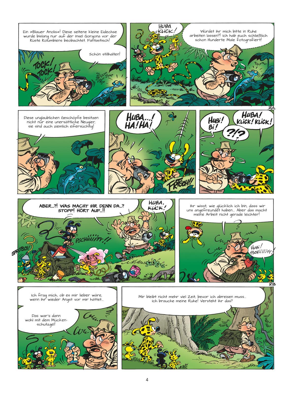 Beispielinhalt (Bild) Marsupilami 06: Red Monster