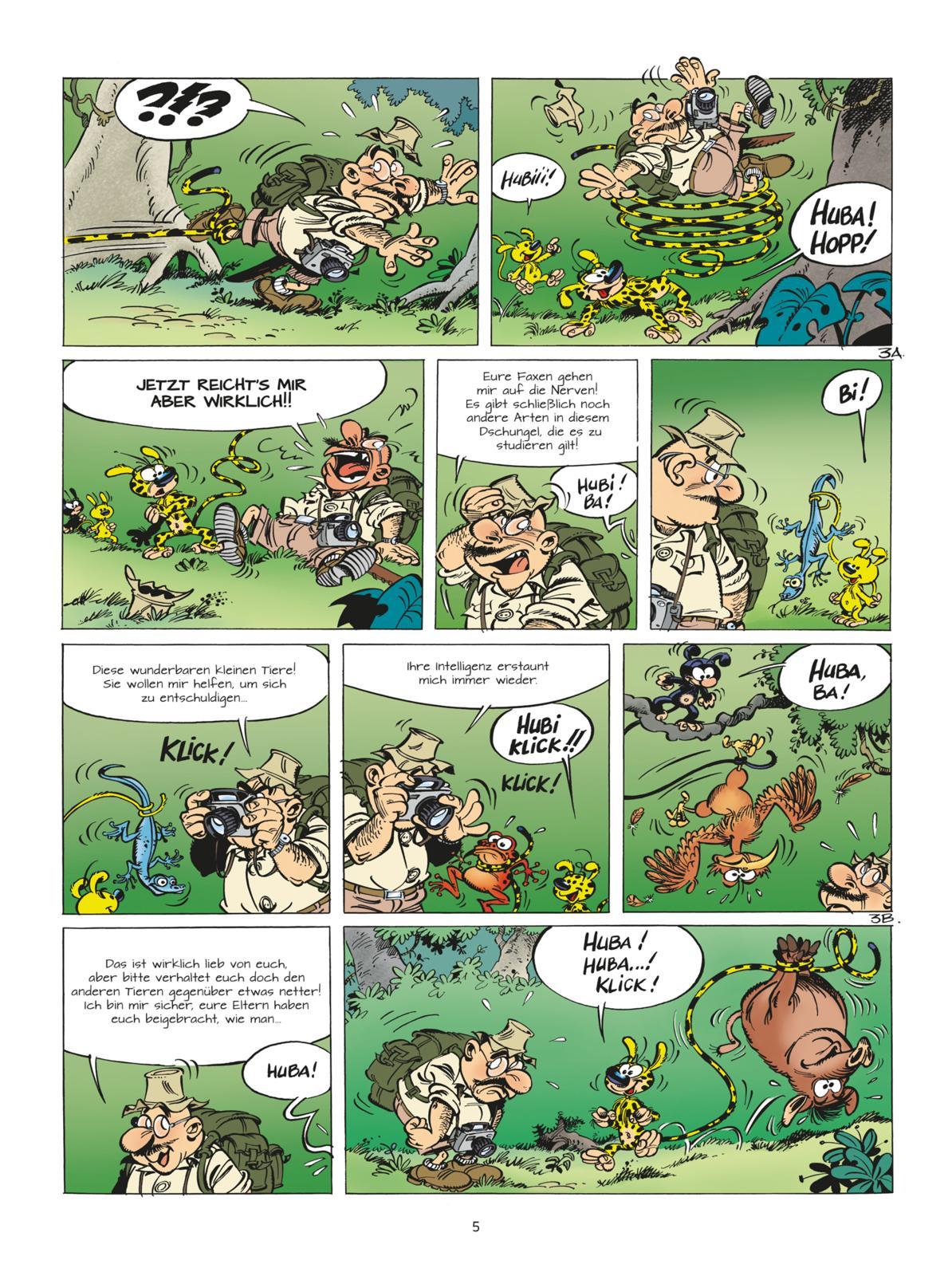 Beispielinhalt (Bild) Marsupilami 06: Red Monster