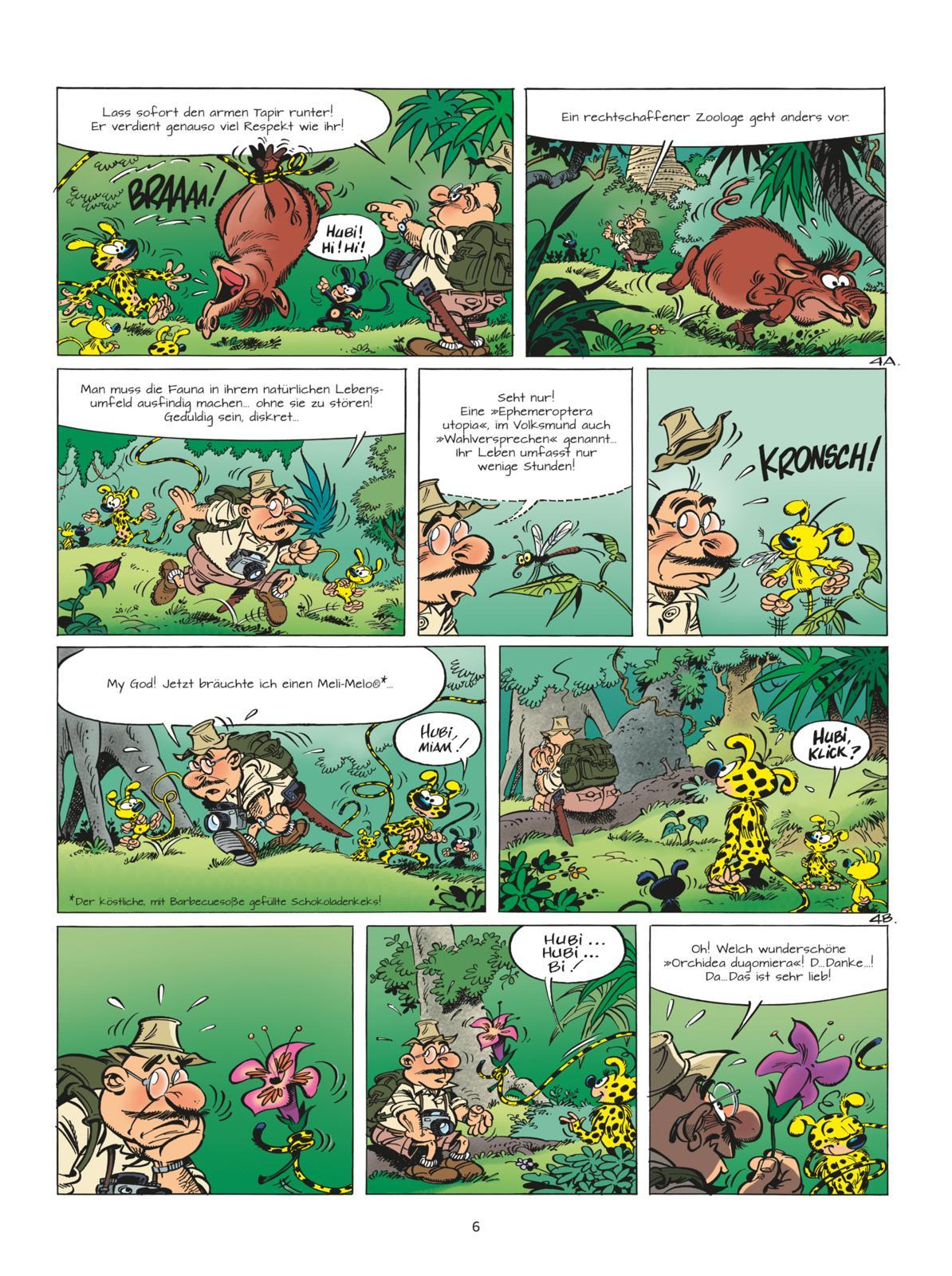 Beispielinhalt (Bild) Marsupilami 06: Red Monster