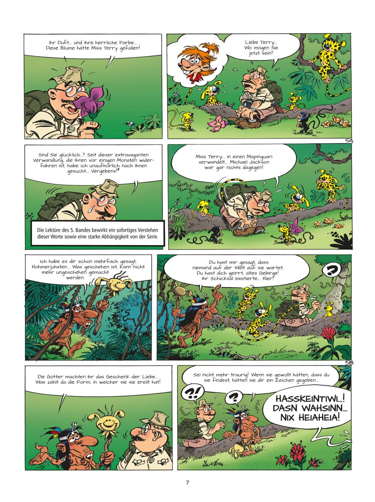 Beispielinhalt (Bild) Marsupilami 06: Red Monster