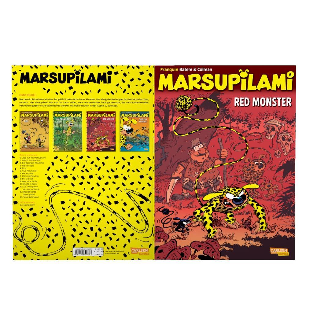 Beispielinhalt (Bild) Marsupilami 06: Red Monster