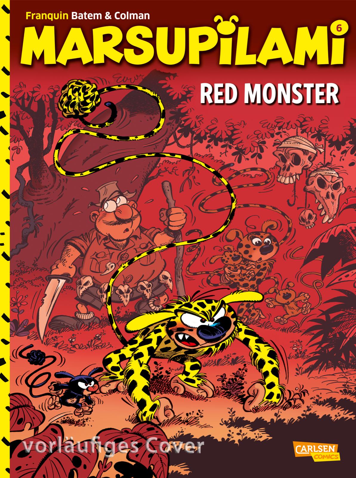 Vorderes Coverbild Marsupilami 06: Red Monster