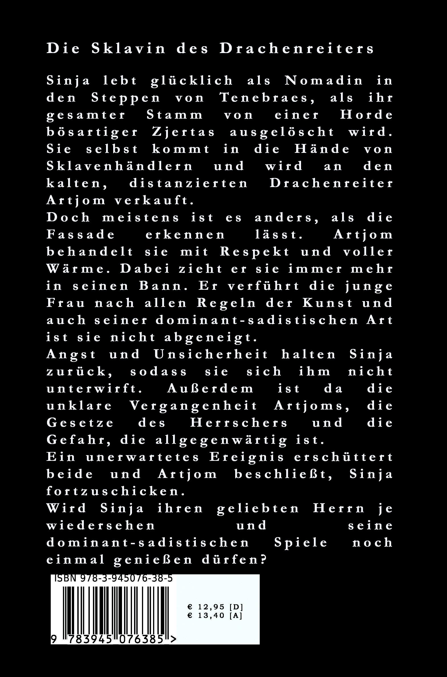 Rückseitencover Die Sklavin des Drachenreiters