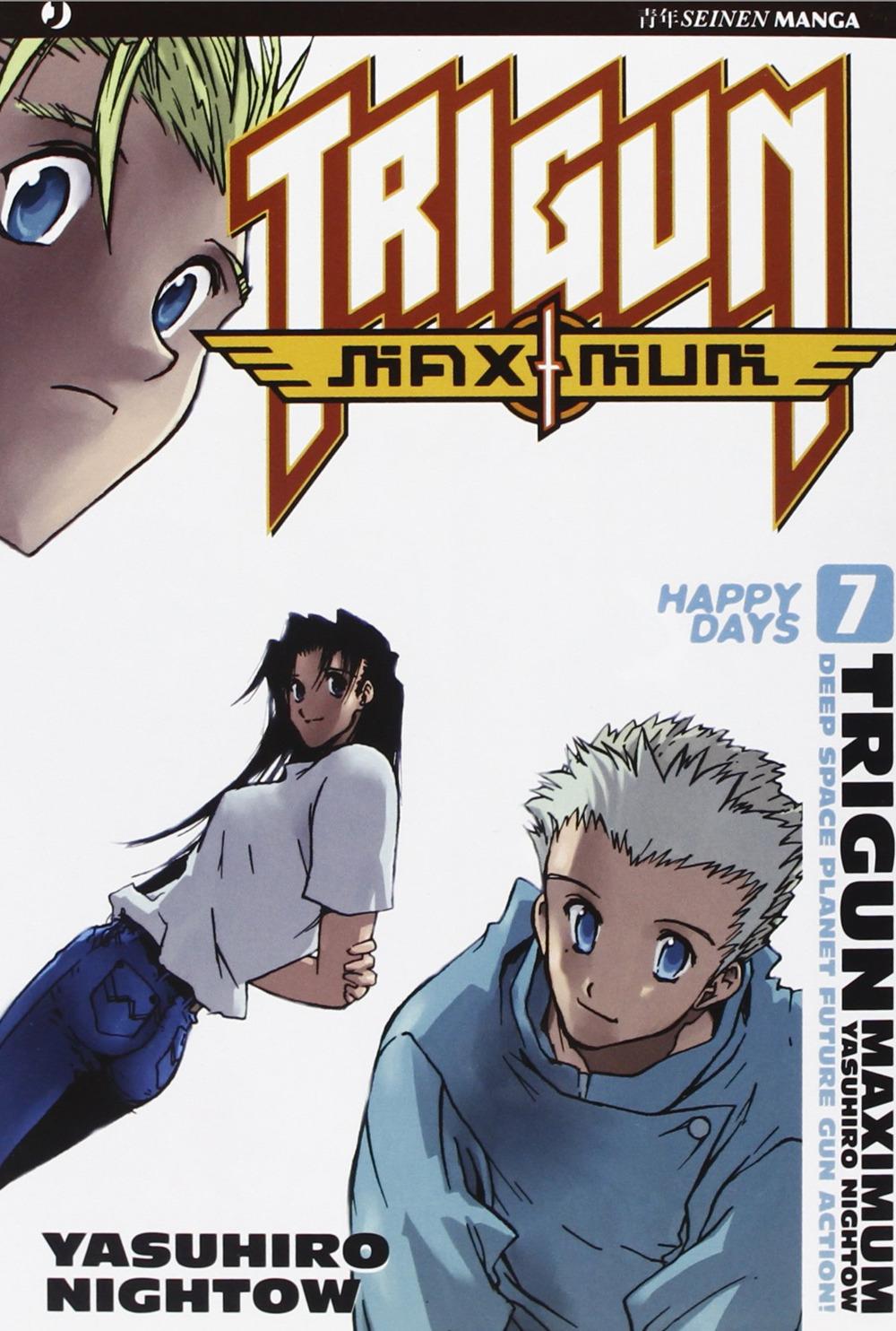 Vorderes Coverbild Nightow, Y: Trigun maximum