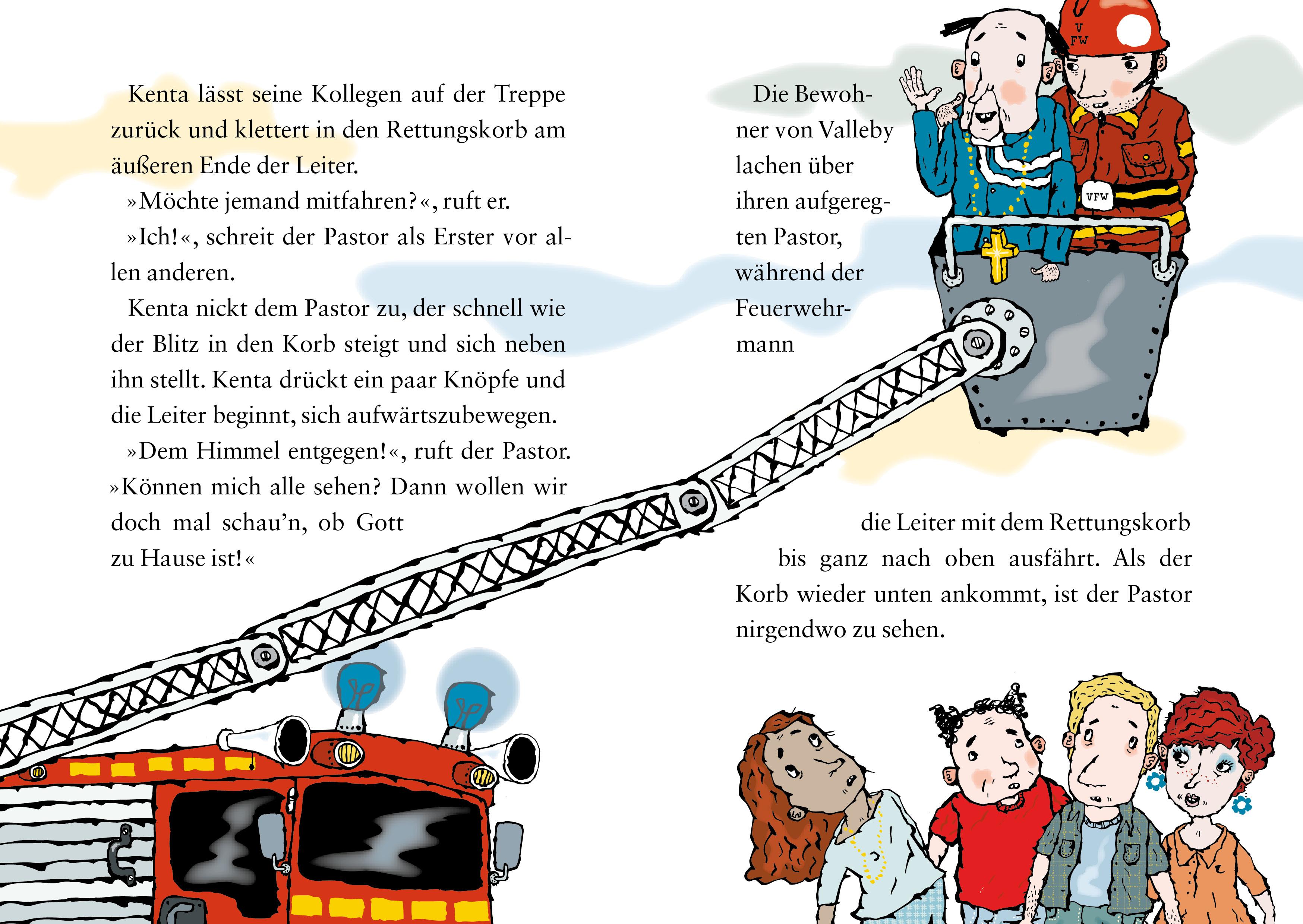 Beispielinhalt (Bild) Detektivbüro LasseMaja 23. Das Feuerwehrgeheimnis