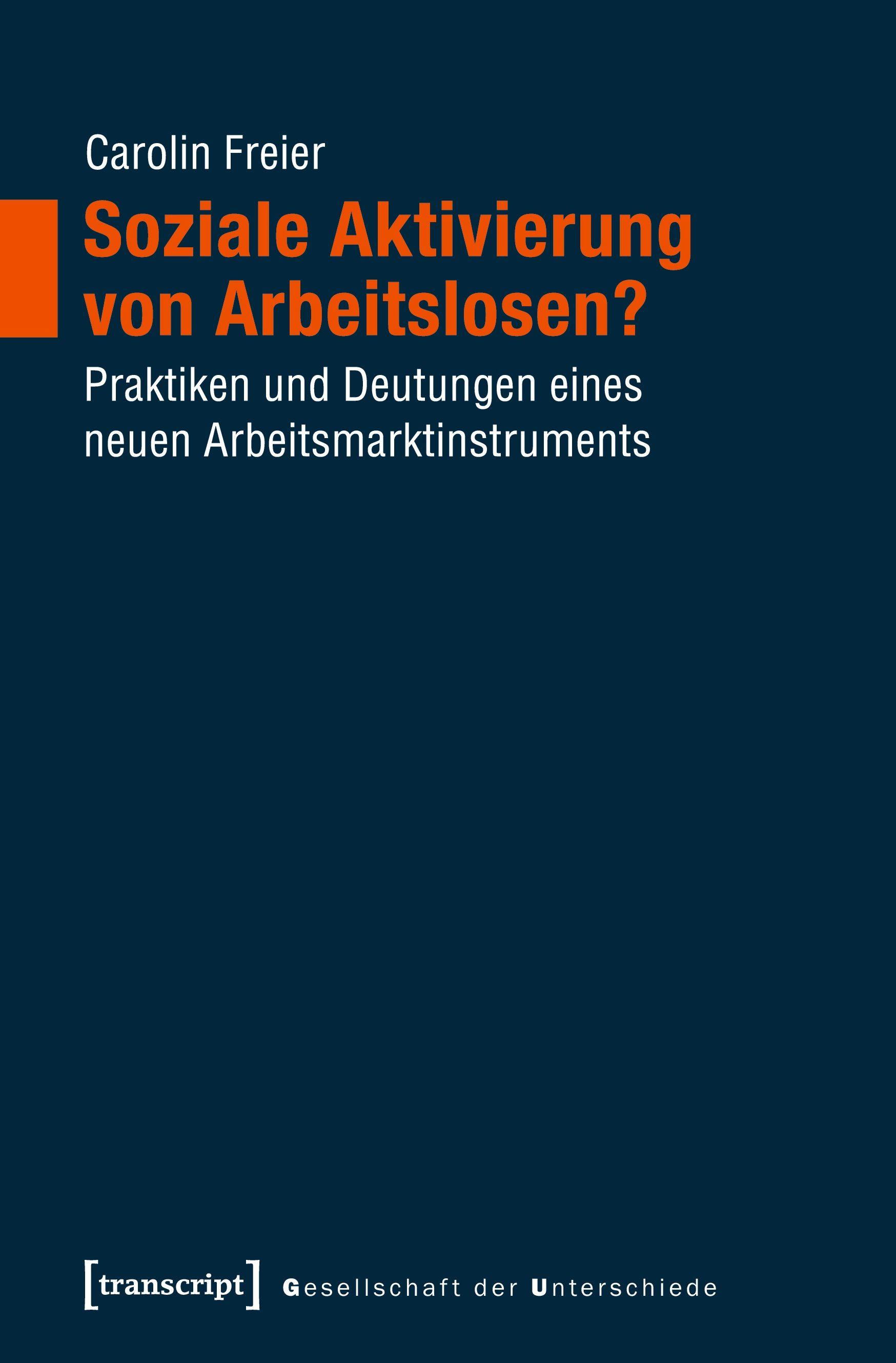 Vorderes Coverbild Soziale Aktivierung von Arbeitslosen?