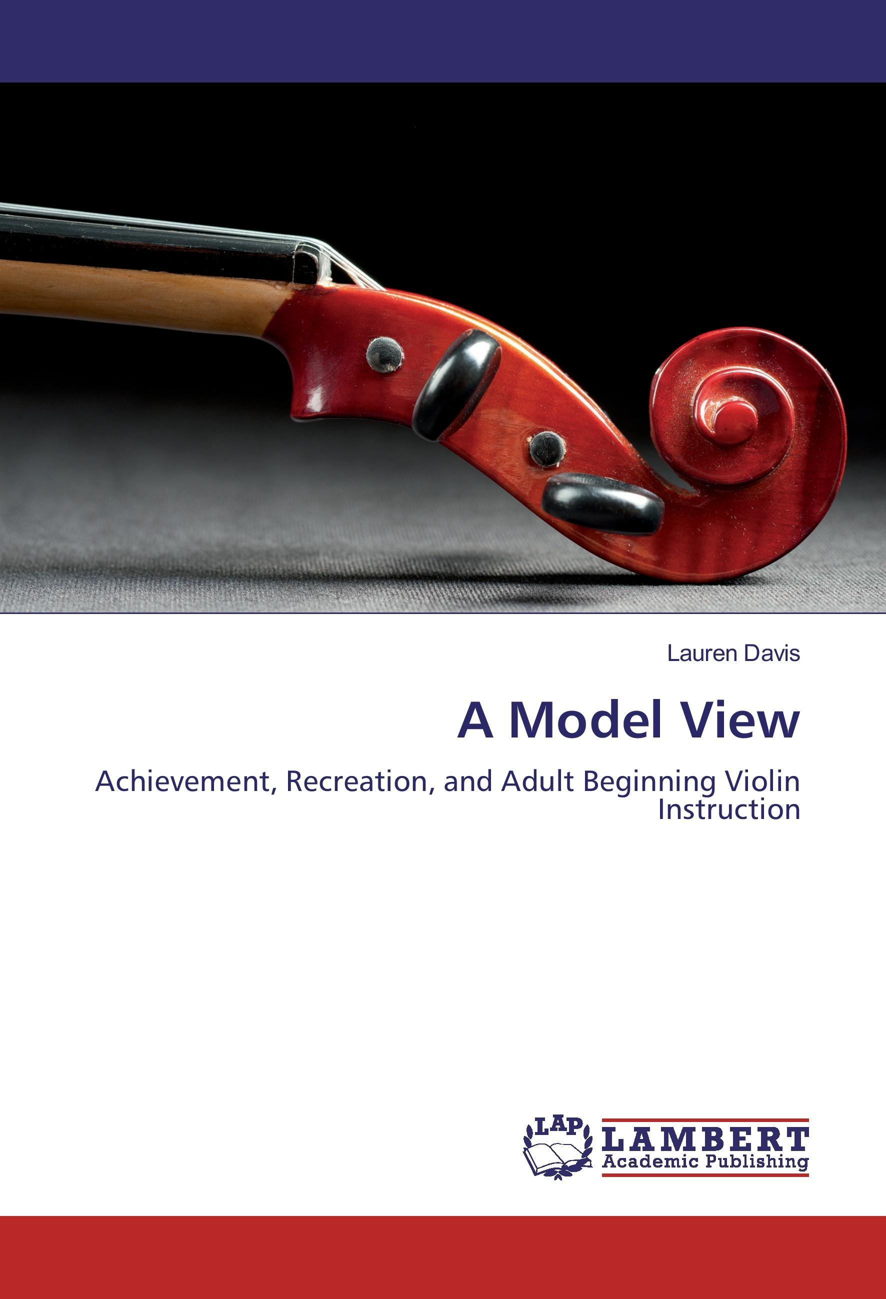 Vorderes Coverbild A Model View