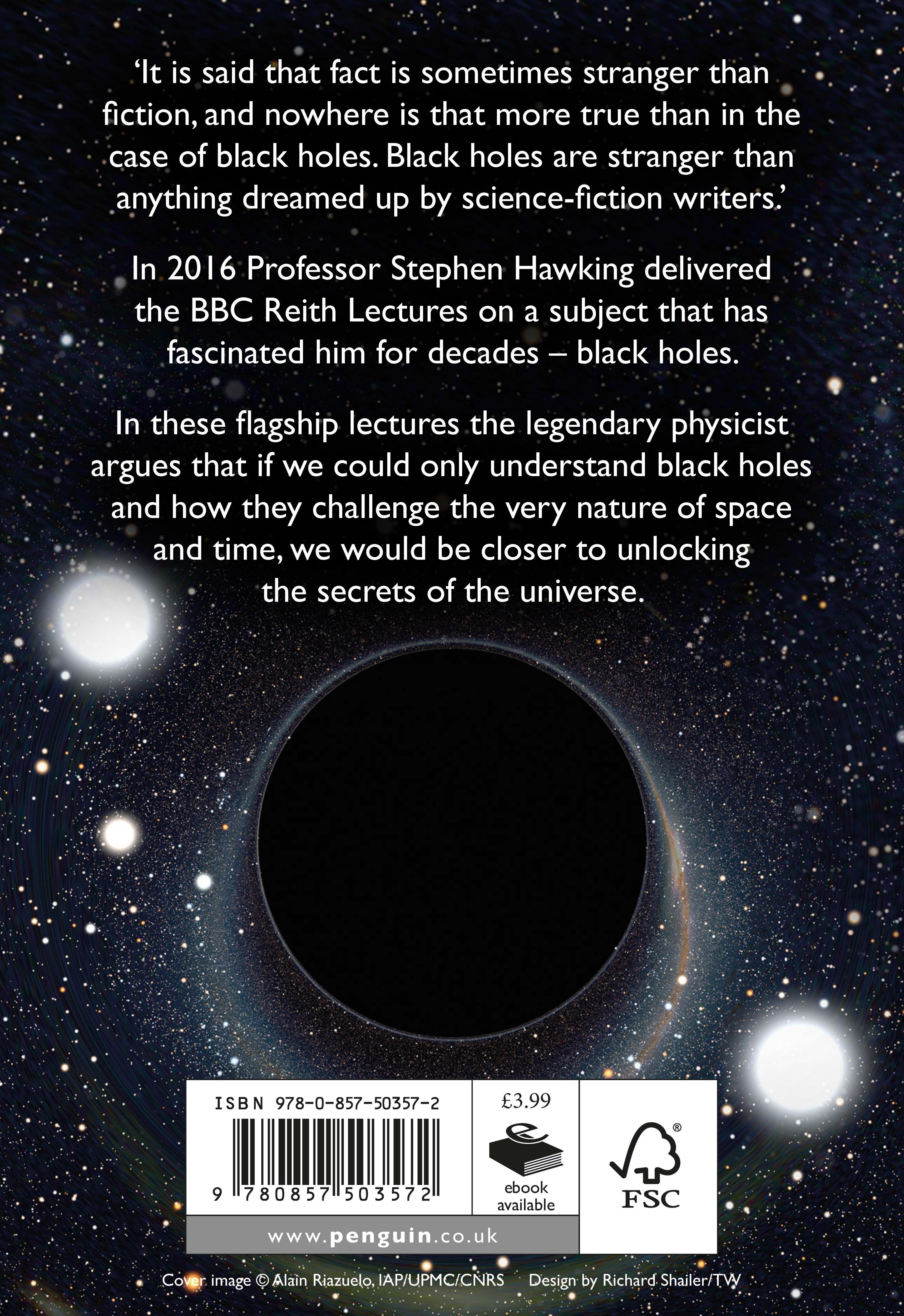 Rückseitencover Black Holes: The Reith Lectures