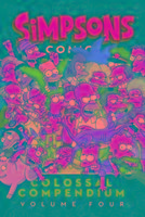 Vorderes Coverbild Simpsons Comics- Colossal Compendium