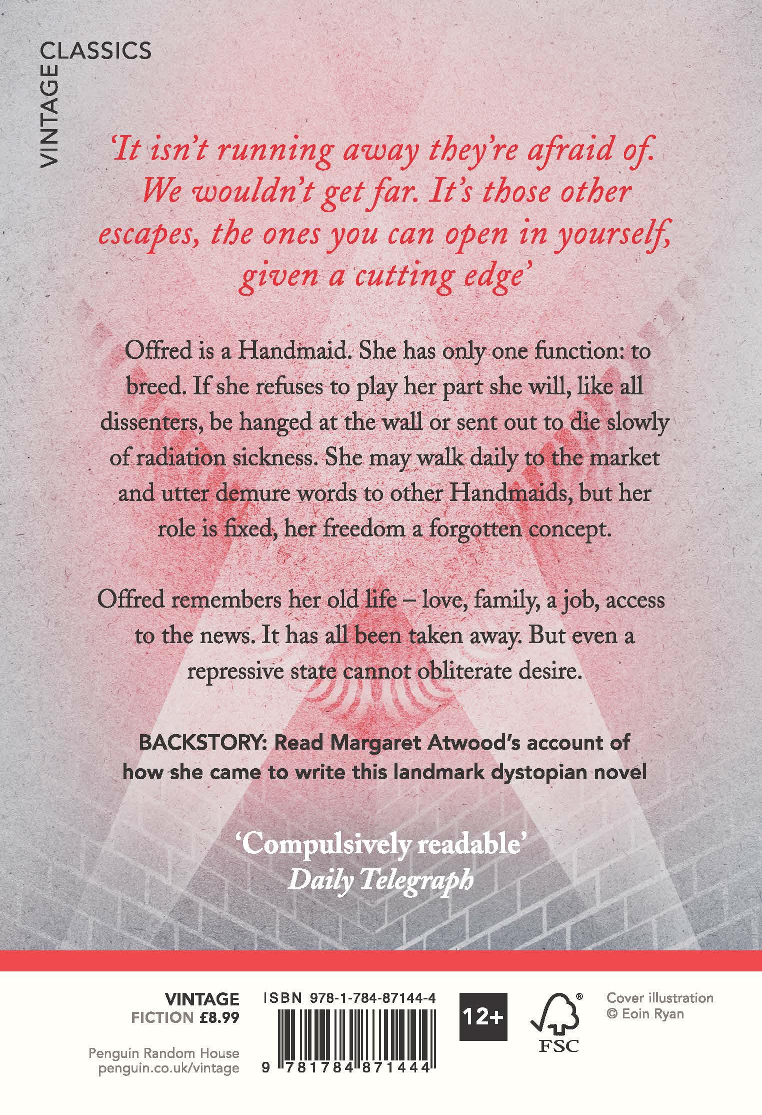 Rückseitencover The Handmaid's Tale