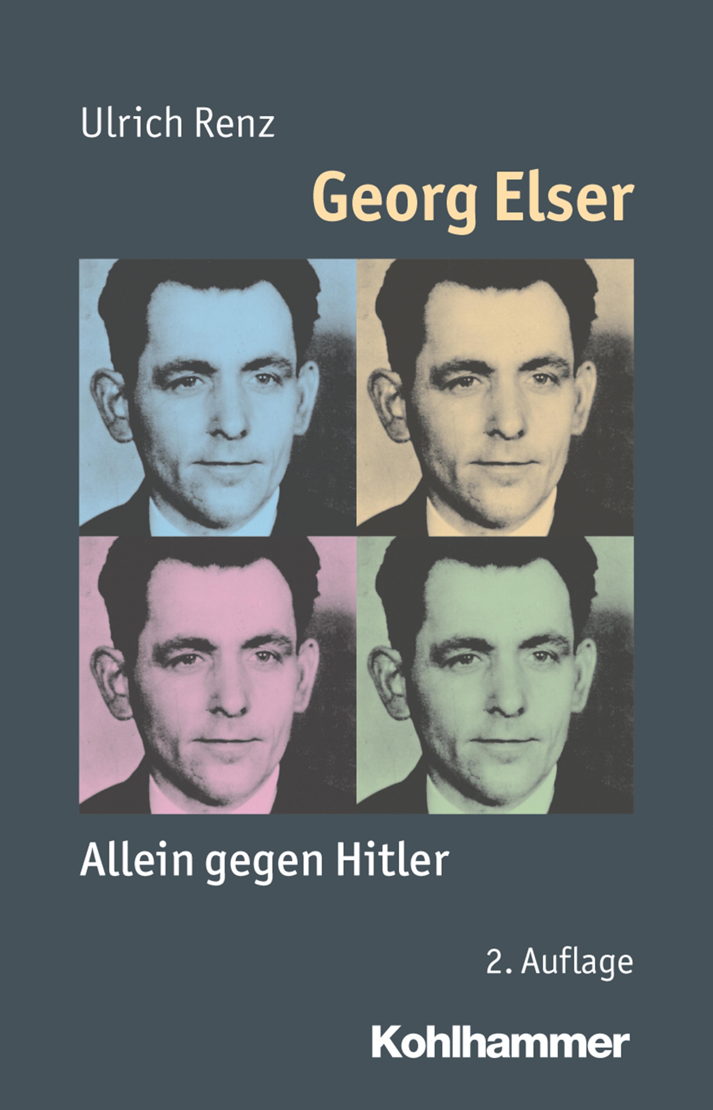 Vorderes Coverbild Georg Elser