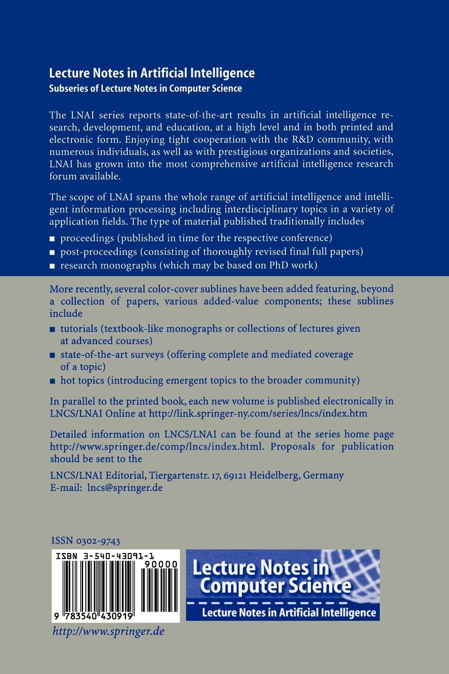 Rückseitencover Engineering Societies in the Agents World II