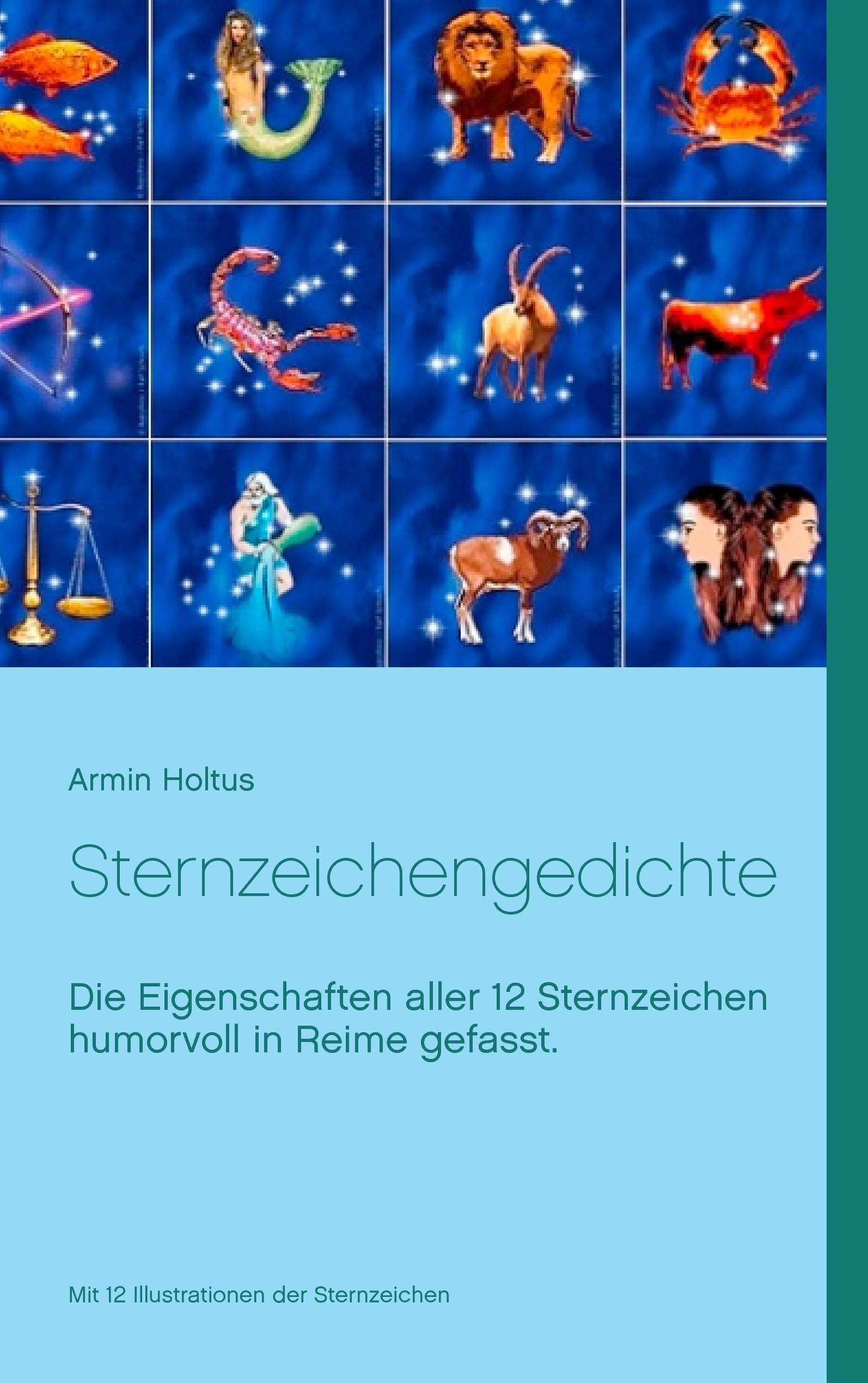 Vorderes Coverbild Sternzeichengedichte
