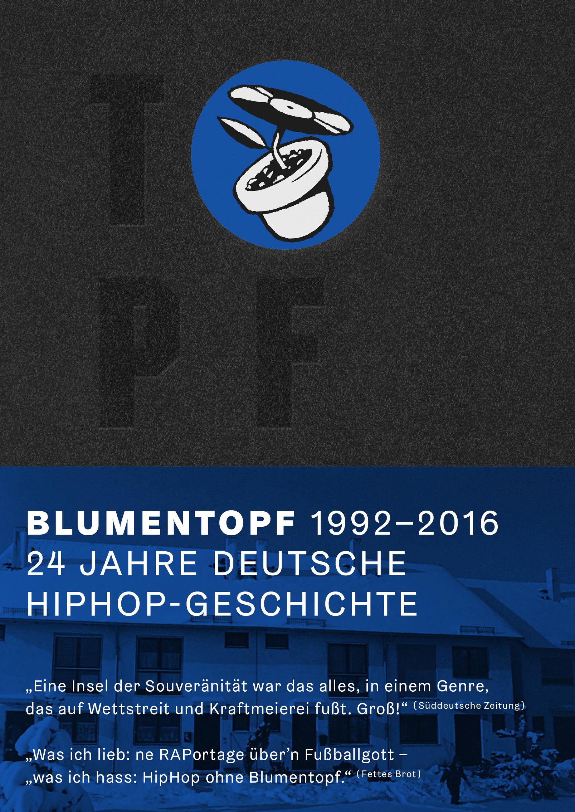 Vorderes Coverbild Blumentopf, 1992-2016