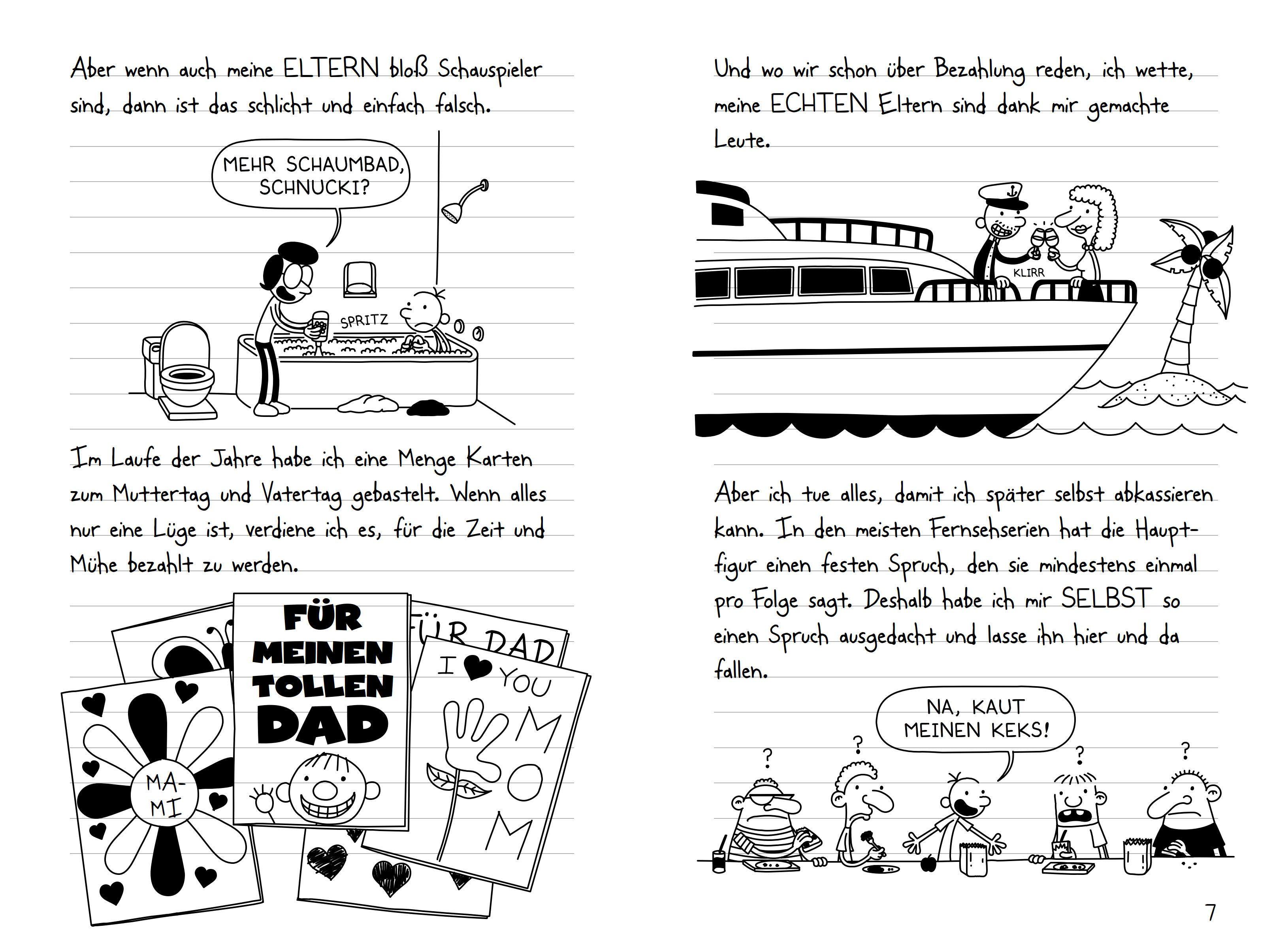 Beispielinhalt (Bild) Gregs Tagebuch 11 - Alles Käse!