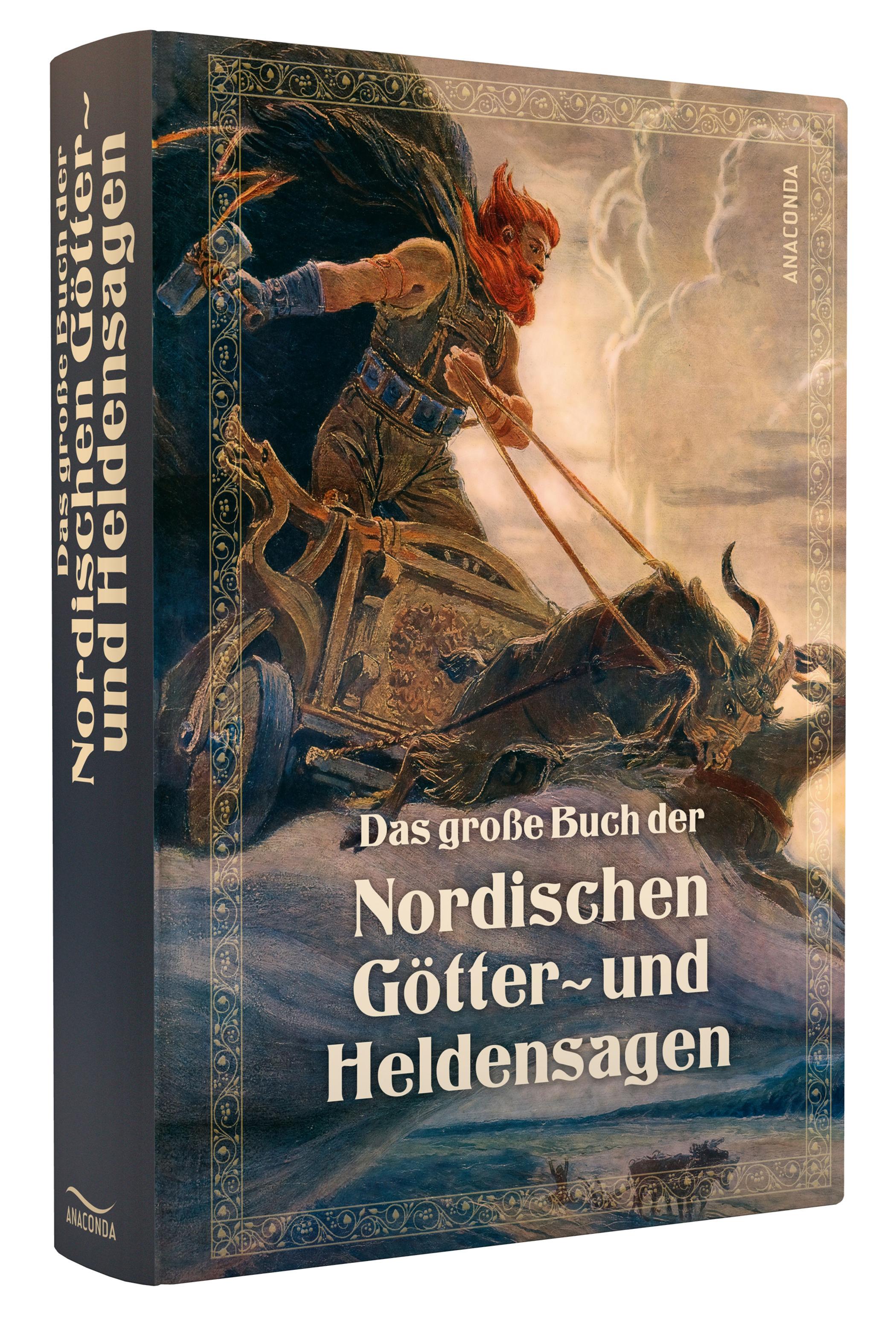 Beispielinhalt (Bild) Das große Buch der nordischen Götter- und Heldensagen