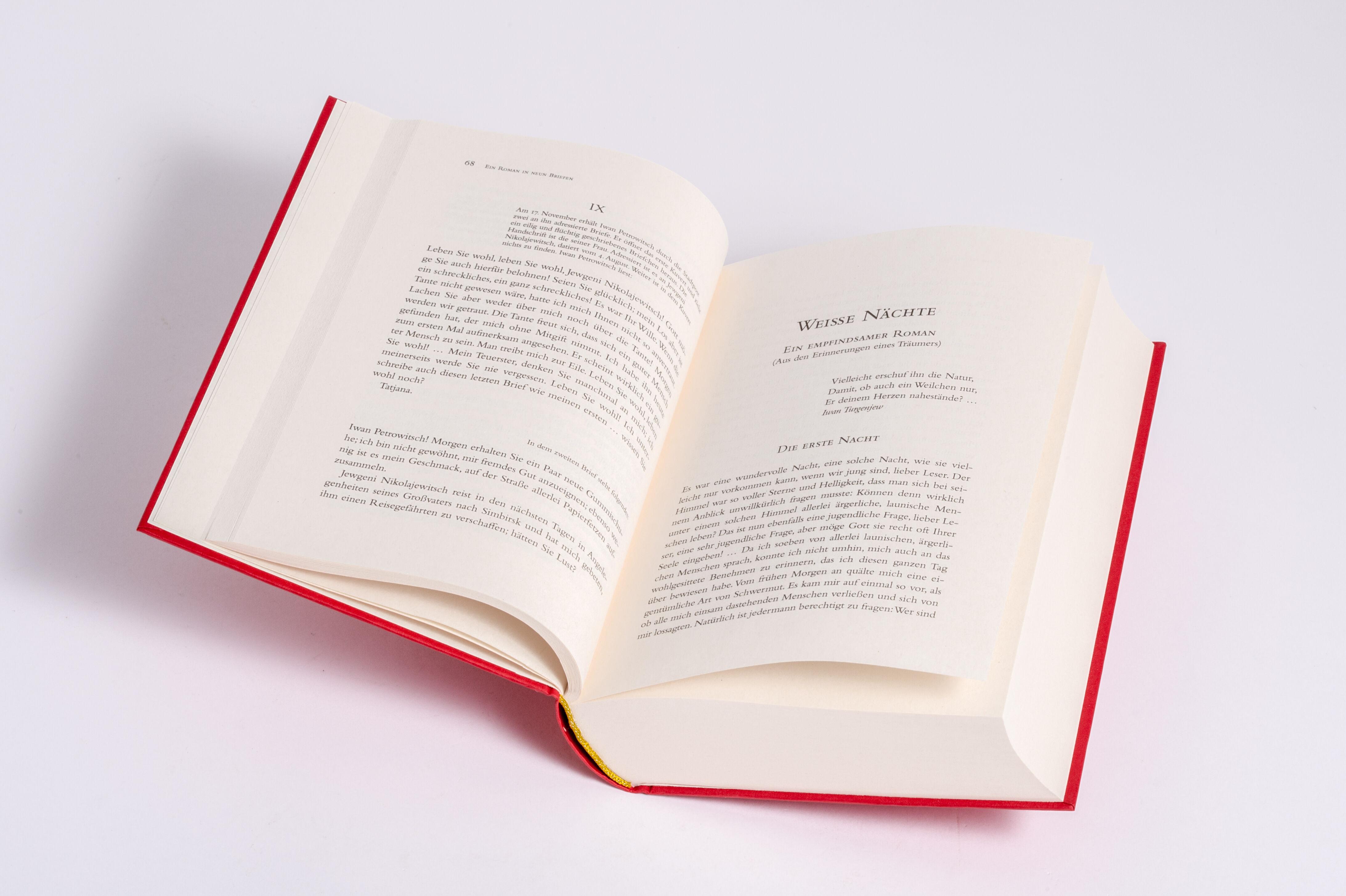 Beispielinhalt (Bild) Gesammelte Werke. Die Erzählungen (Leinen-Ausgabe mit Goldprägung)