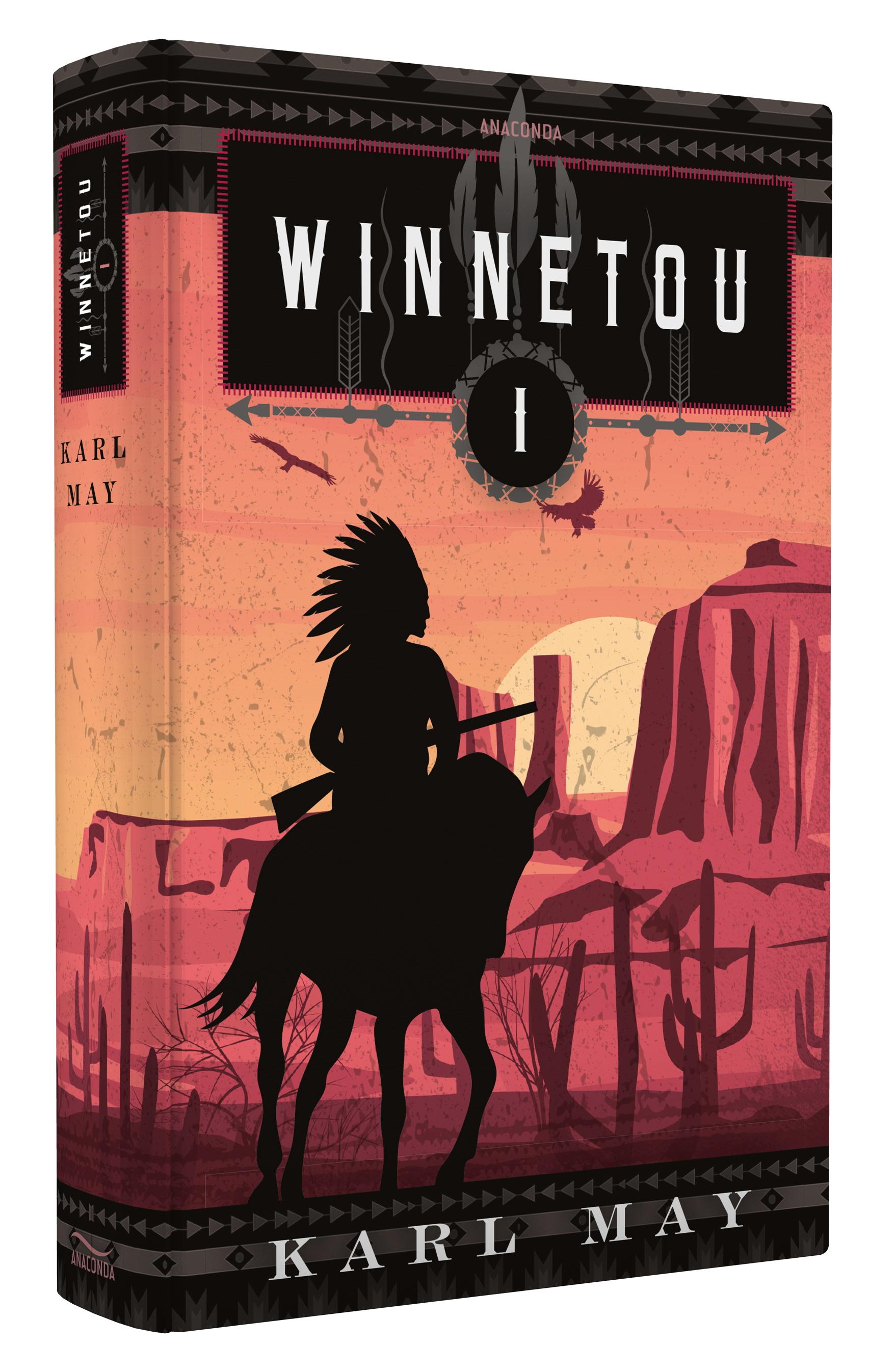 Beispielinhalt (Bild) Winnetou I-III (3 Bände)