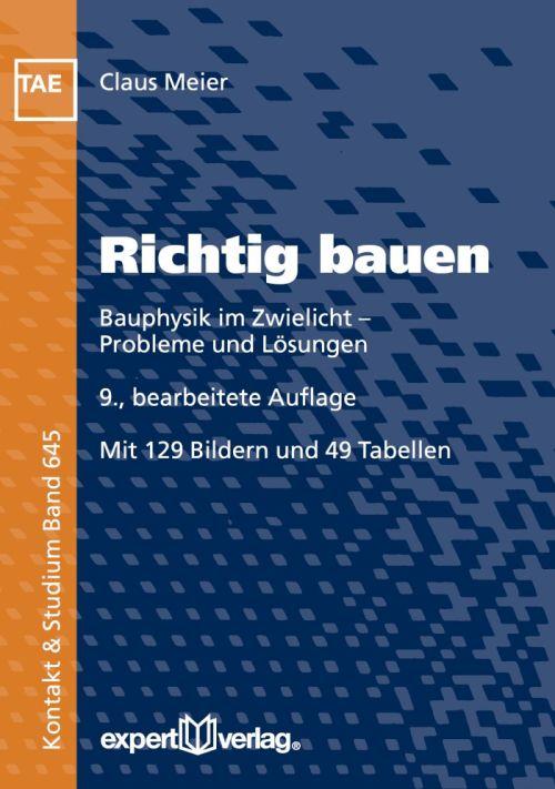 Vorderes Coverbild Richtig bauen