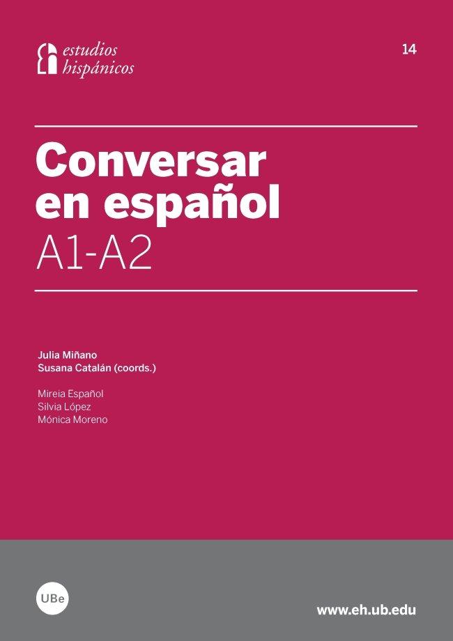 Vorderes Coverbild Conversar en español, A1-A2