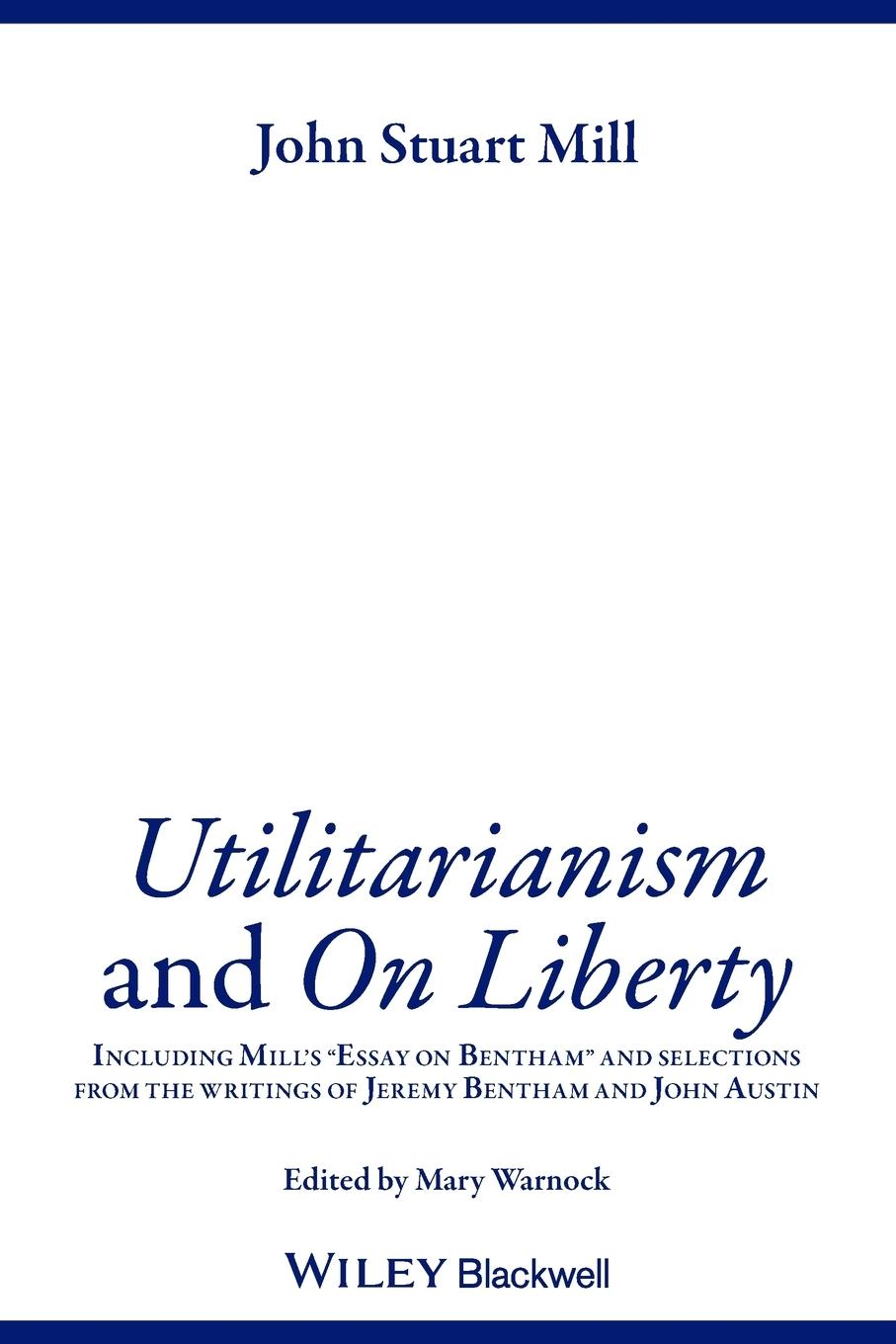 Vorderes Coverbild Utilitarianism and on Liberty