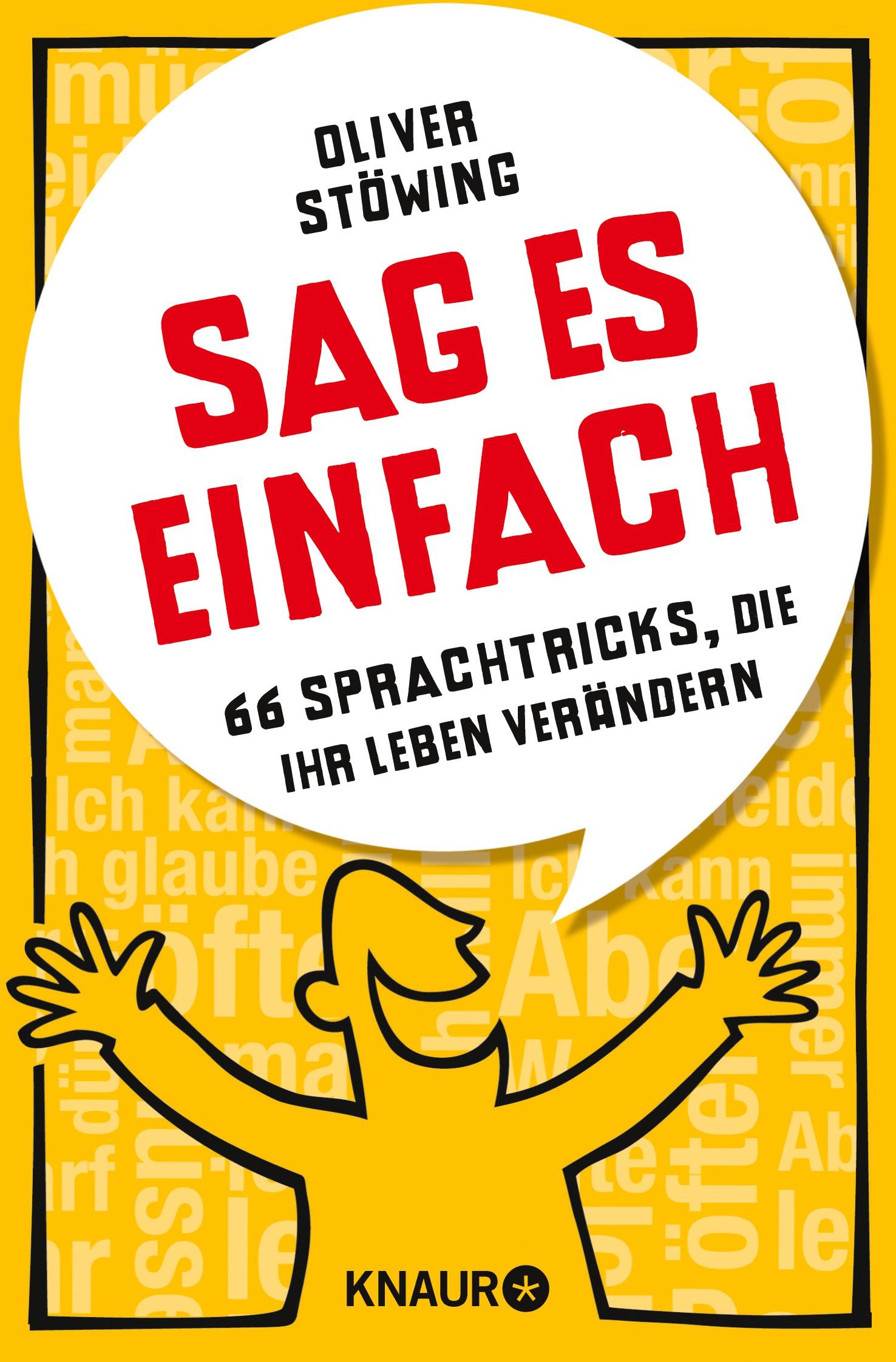 Vorderes Coverbild Sag es einfach