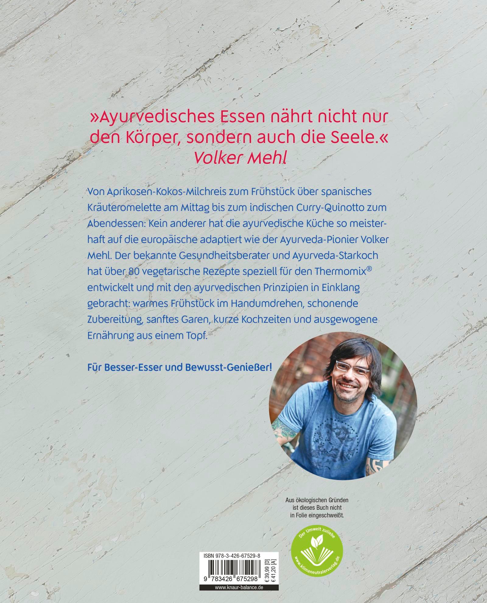 Rückseitencover Ayurveda für den Thermomix®