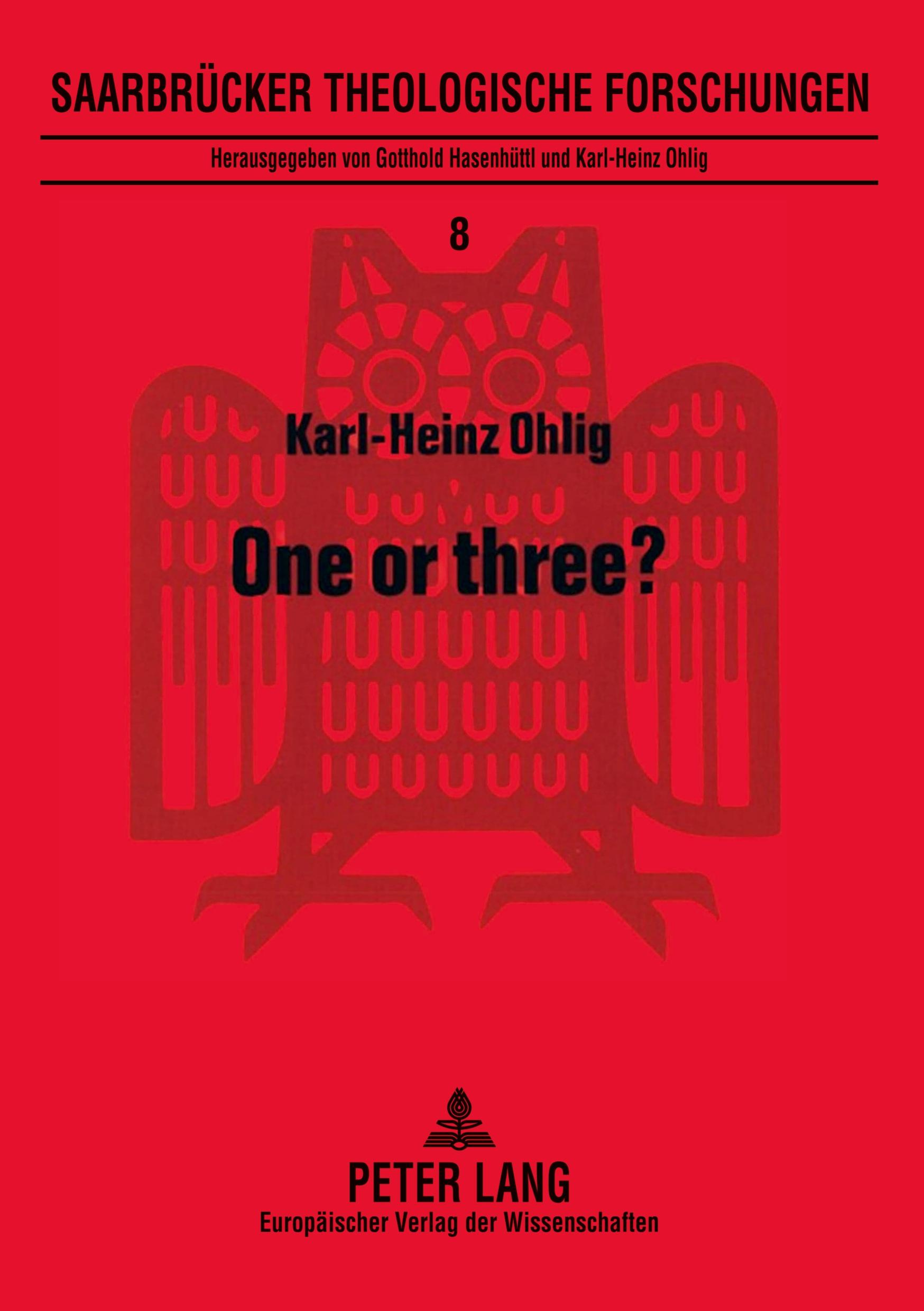Vorderes Coverbild One or Three?